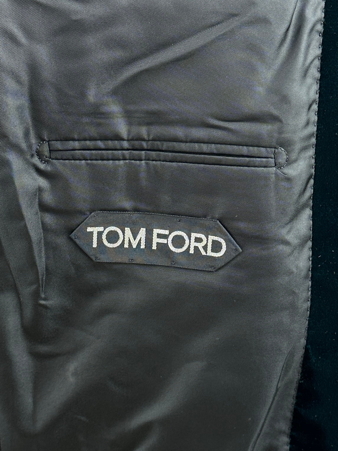 Tom Ford Emerald Green Velvet Smoking Jacket