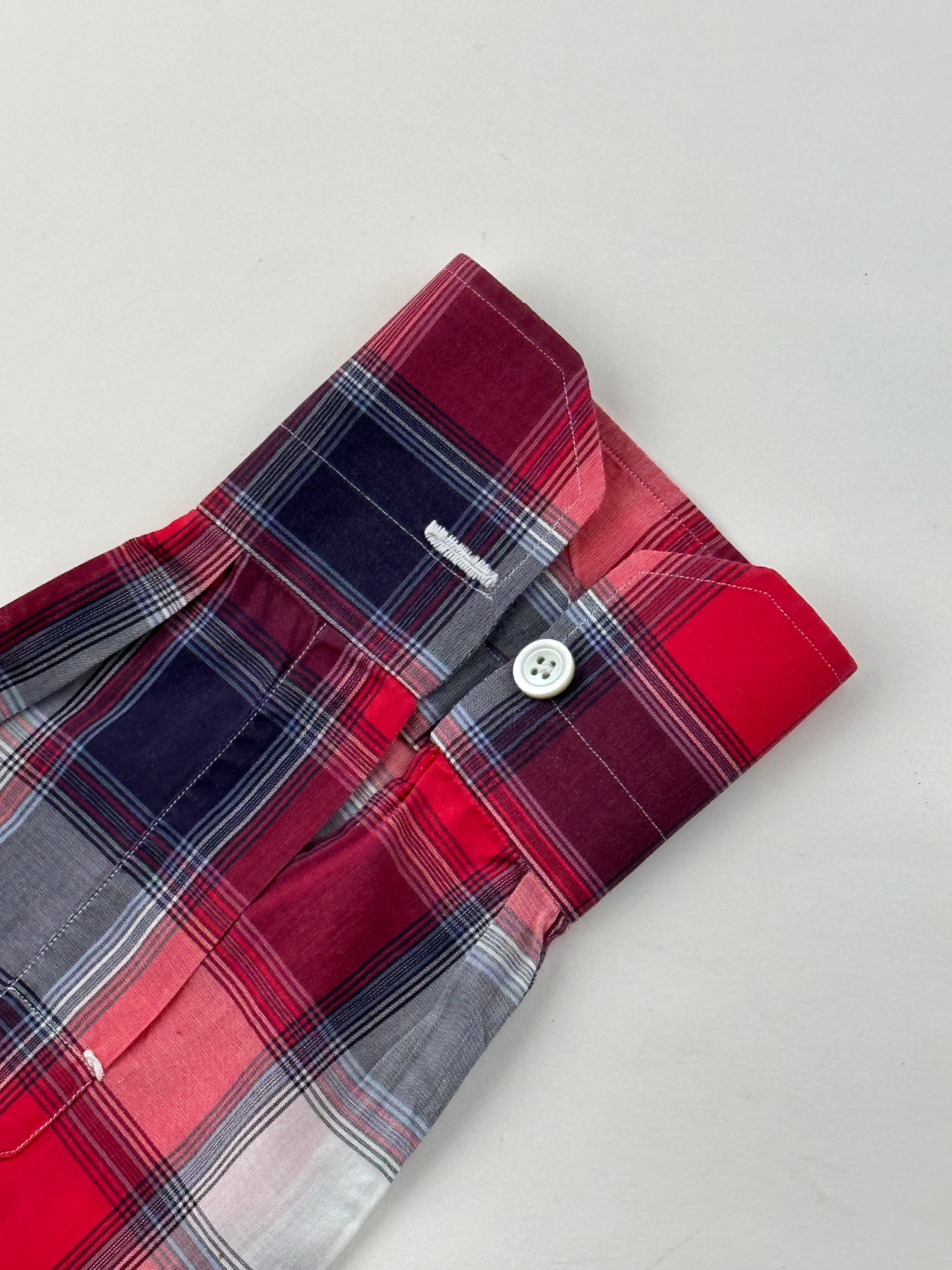 Kiton Tartan Check Shirt