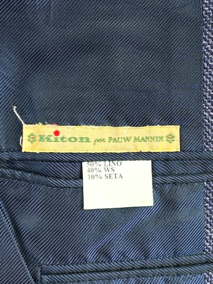 Kiton Lavendel Linen, Cashmere and Silk Blend Jacket