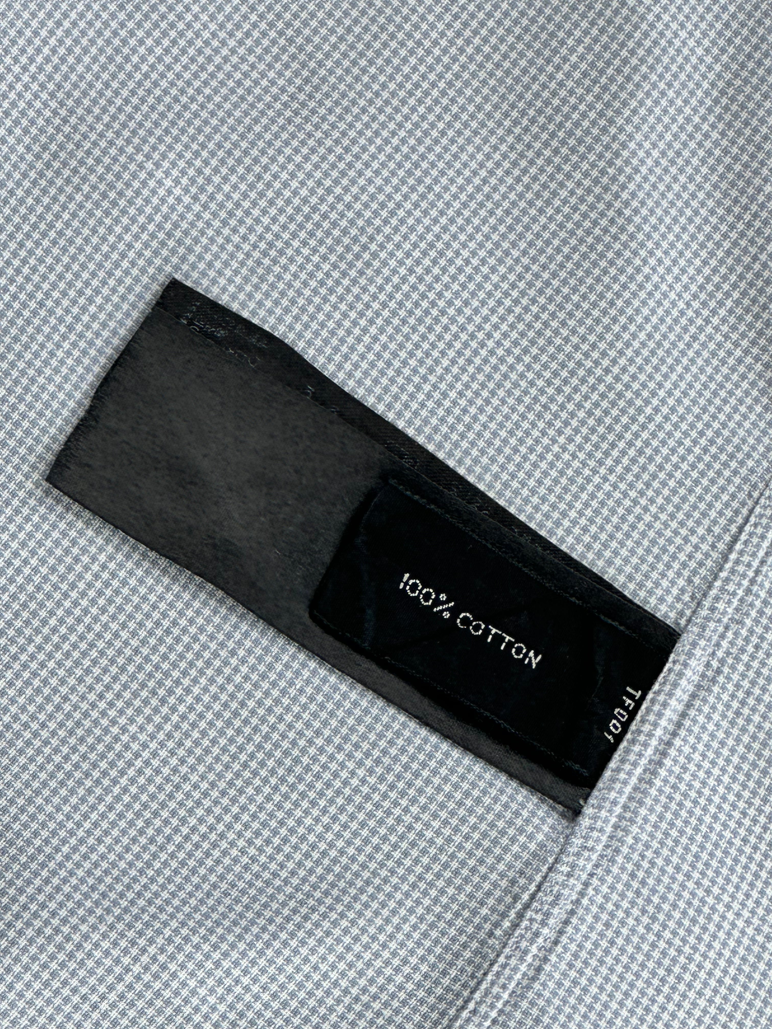 Tom Ford Light Blue Contrast Collar Shirt