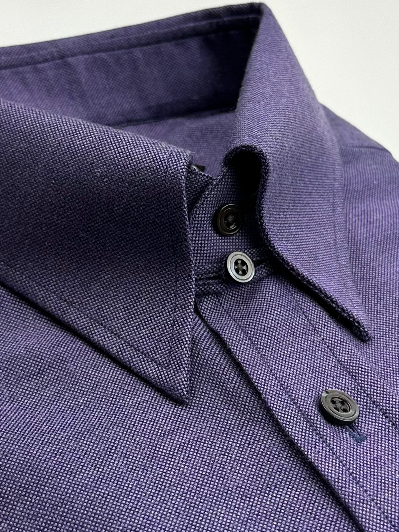 Tom Ford Purple Tab Collar Shirt