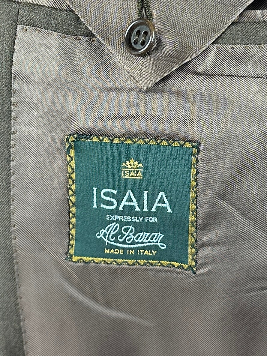 Isaia chocoladebruine jas