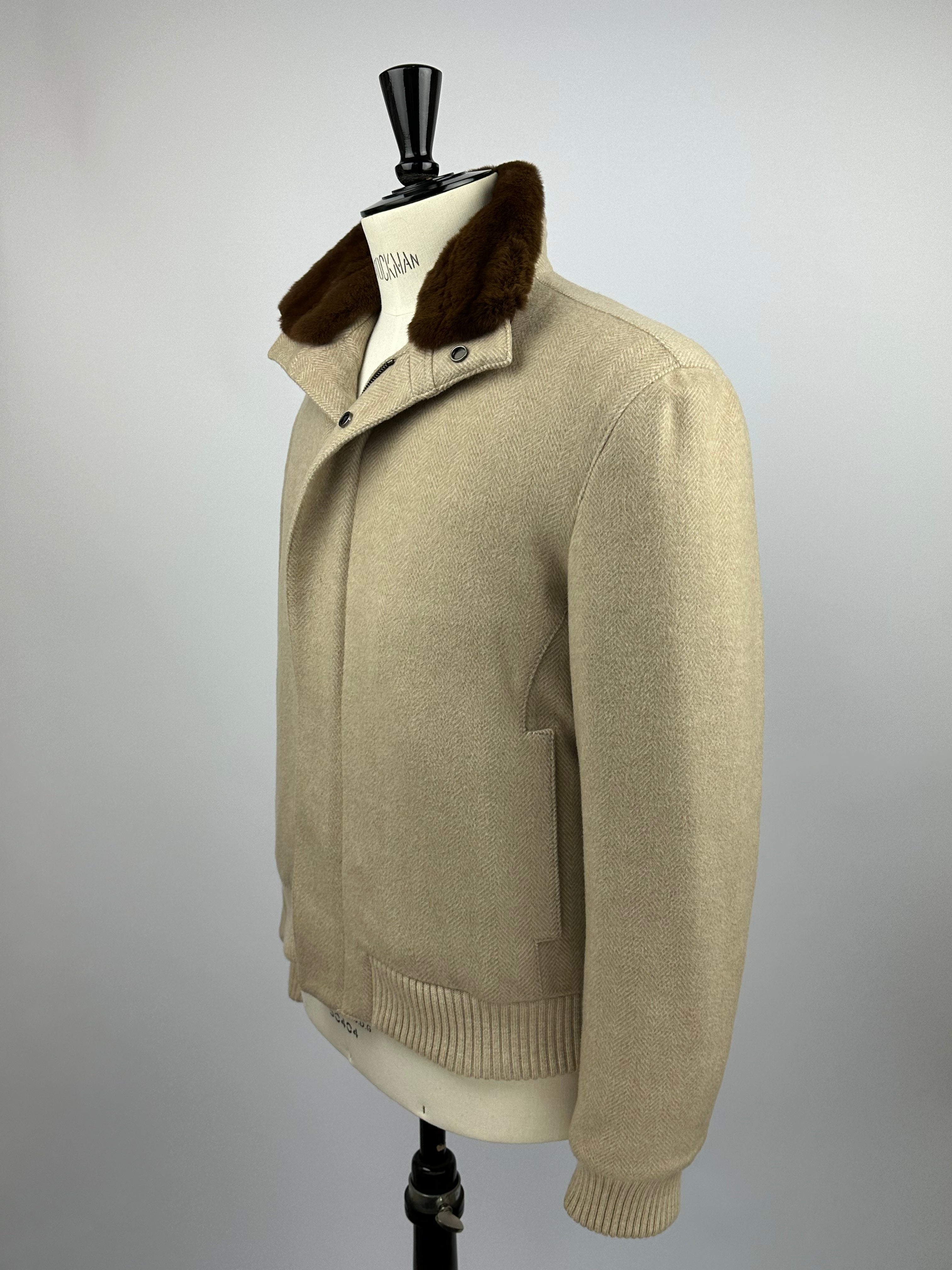 Kiton Vicuña Blend Bomber Jacket