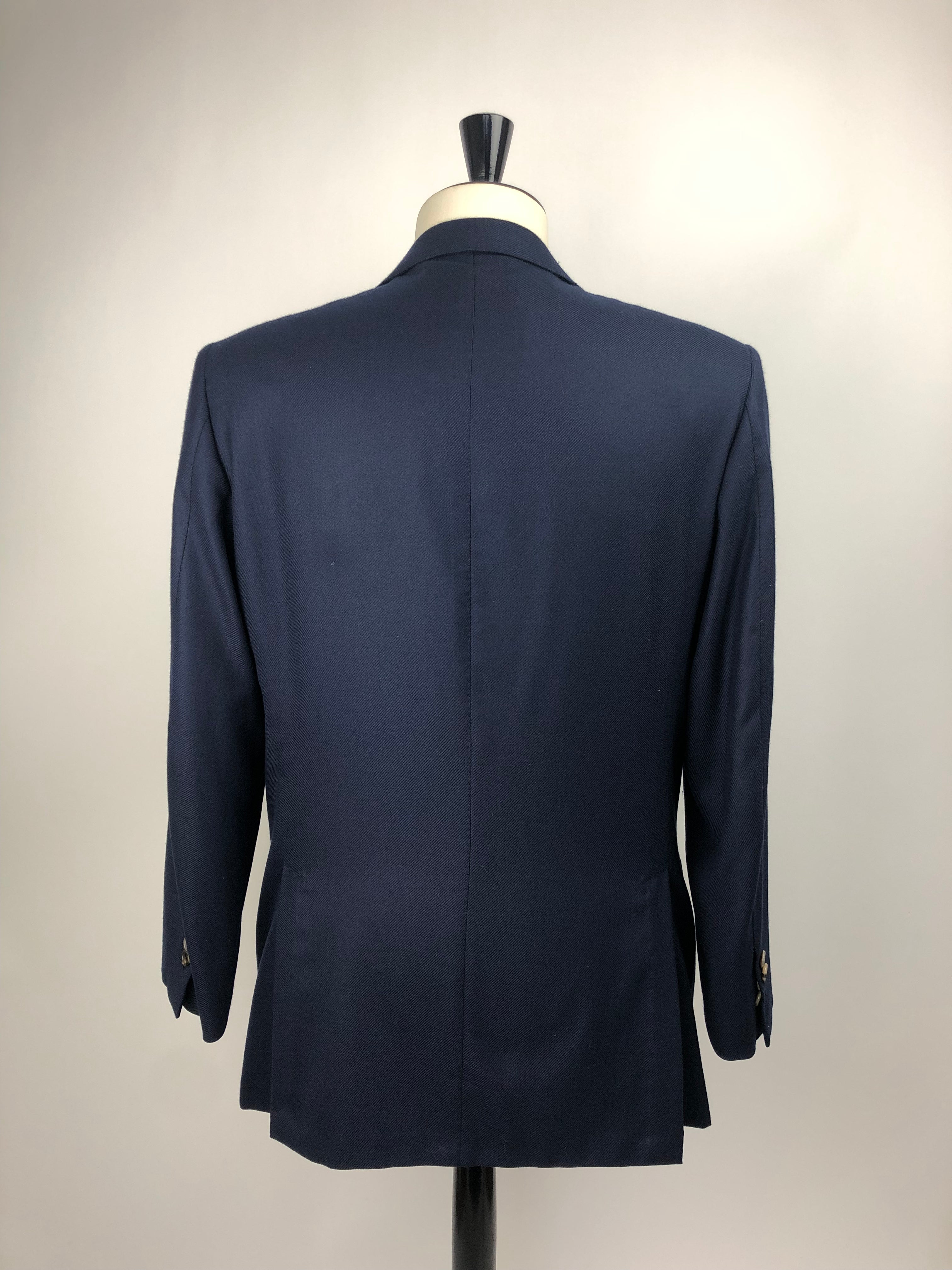 Brioni Navy Blue Super 170's Jacket
