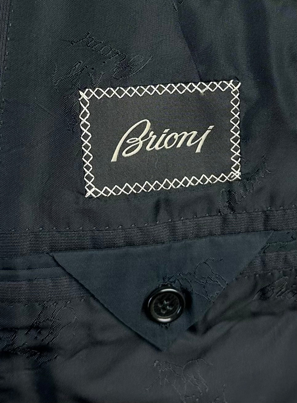 Brioni Black Barrathea Suit
