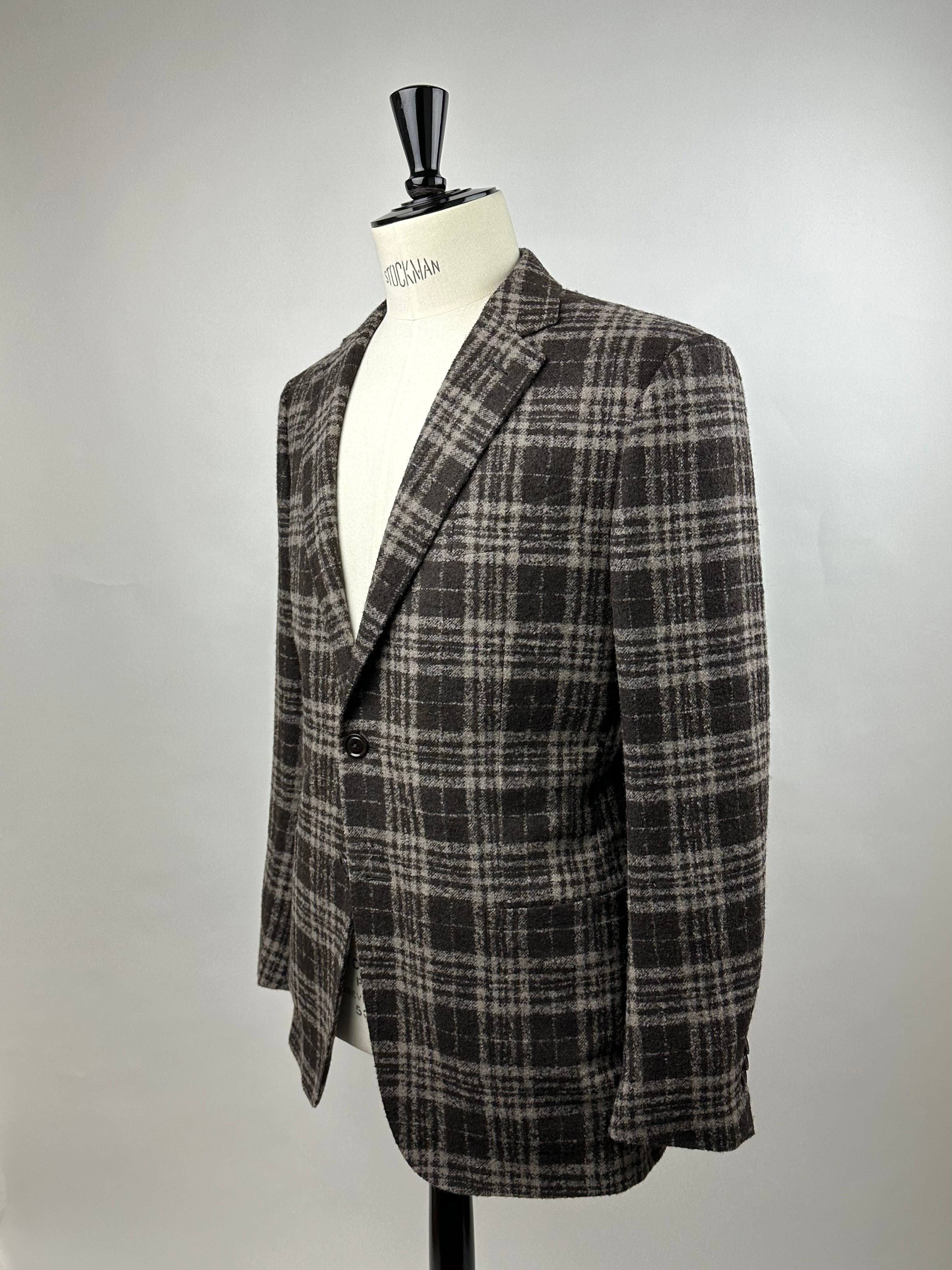 Ermenegildo Zegna Brown Alpaca Blend Jacket