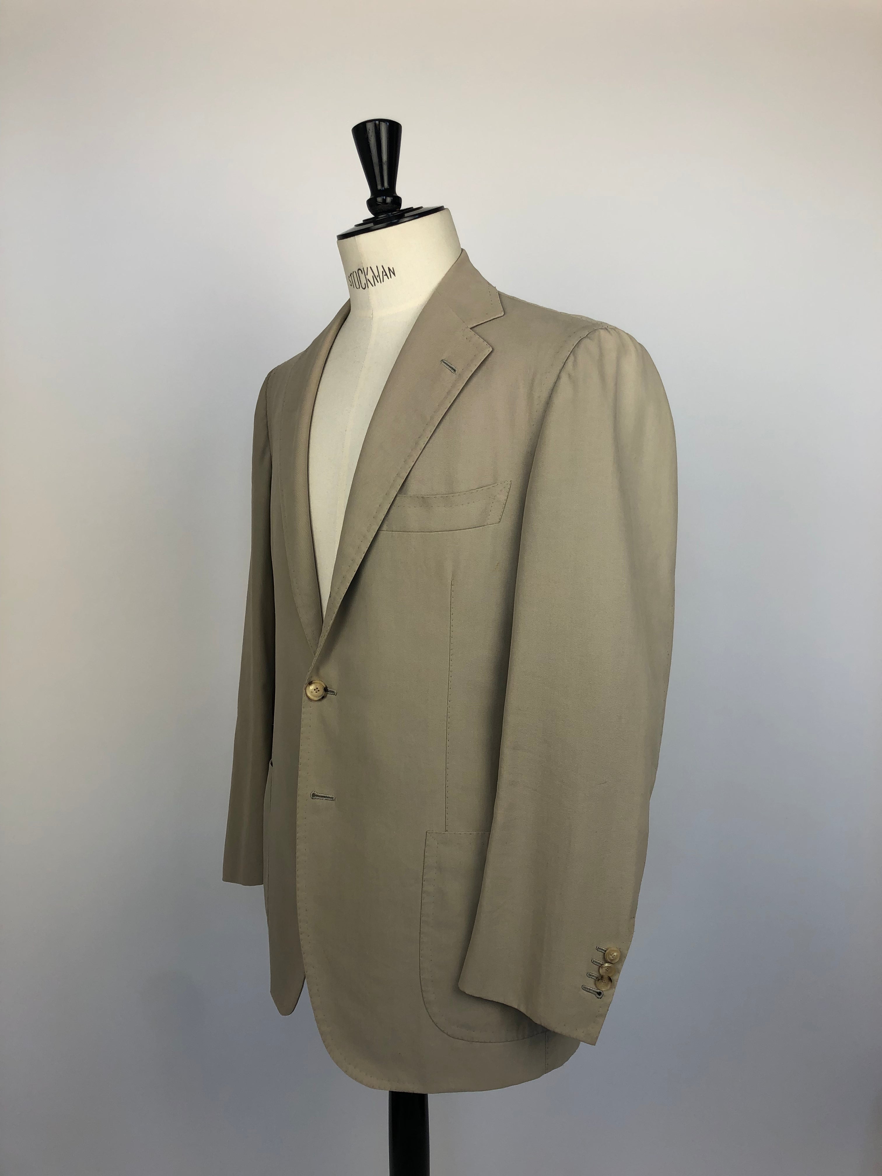 Cesare Attolini Beige Cotton Jacket
