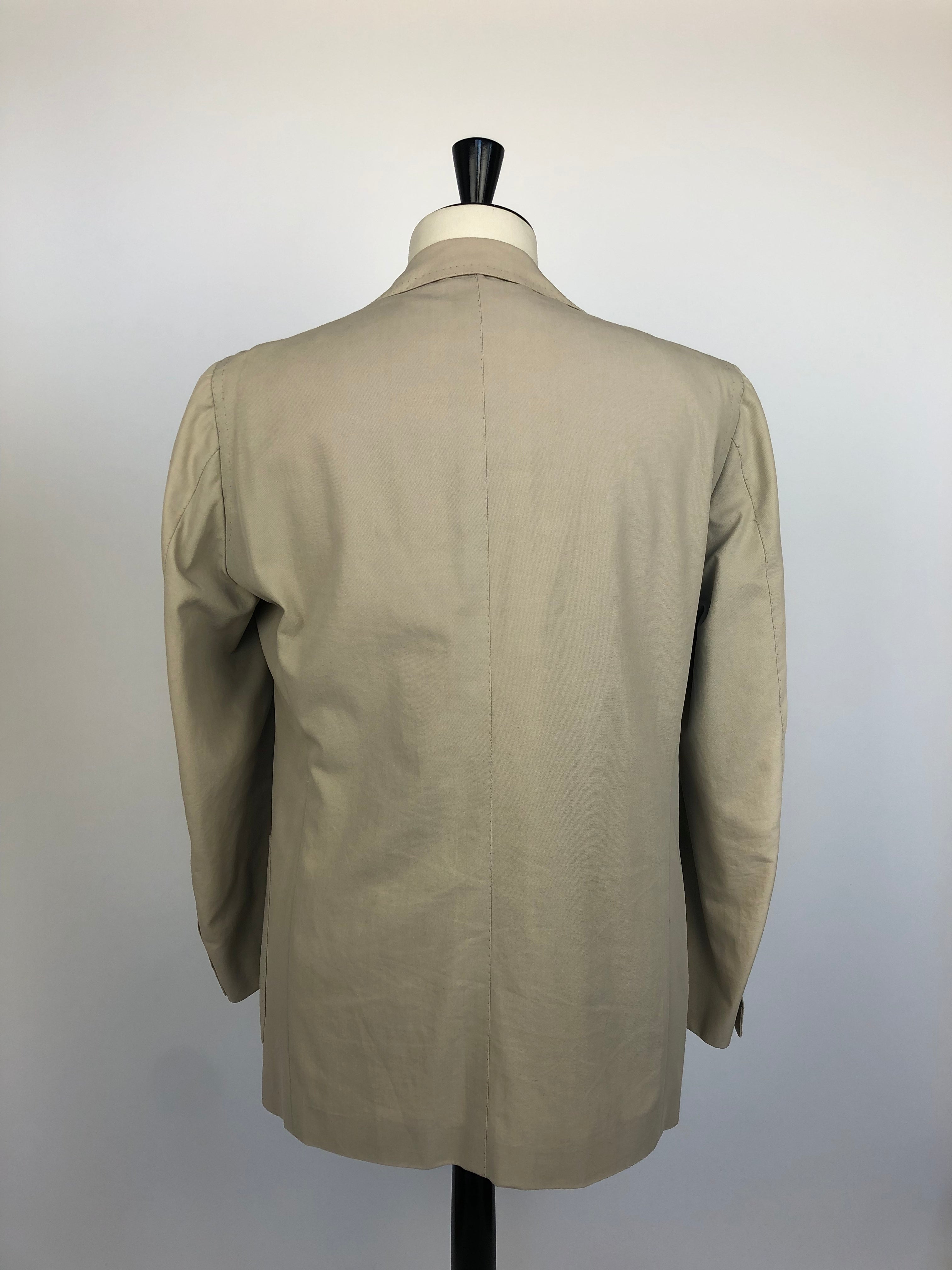 Cesare Attolini Beige Cotton Jacket