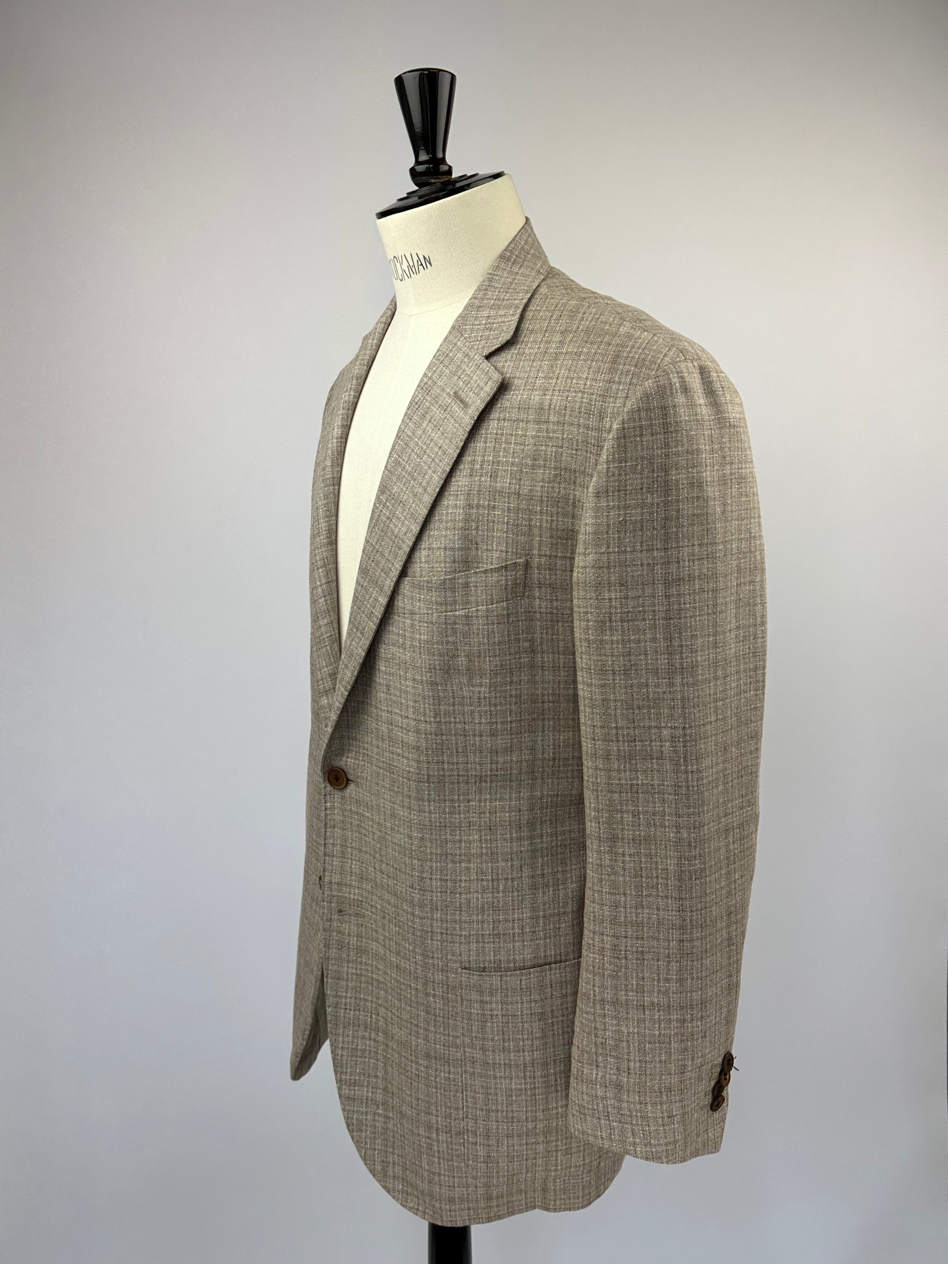 Corneliani Light Brown Silk Melange Jacket