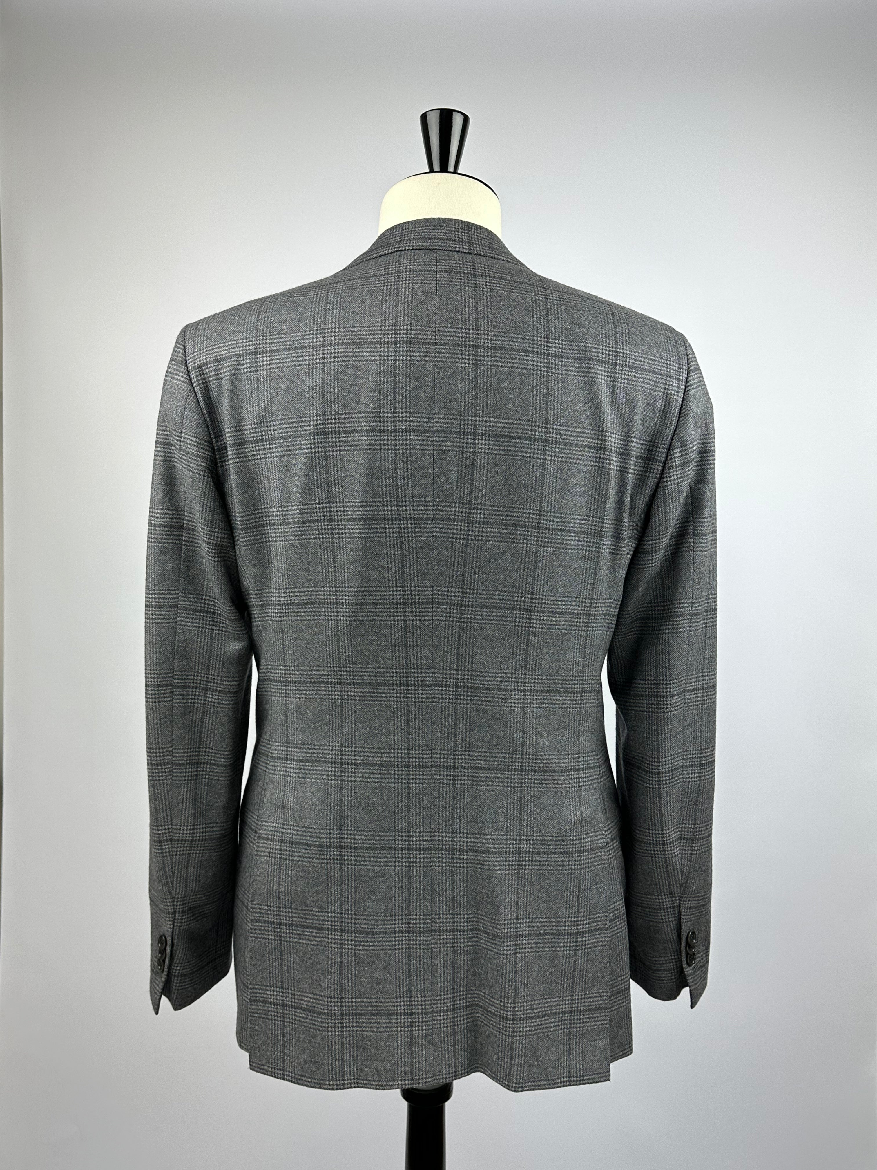 Kiton Three-Piece POW Suit