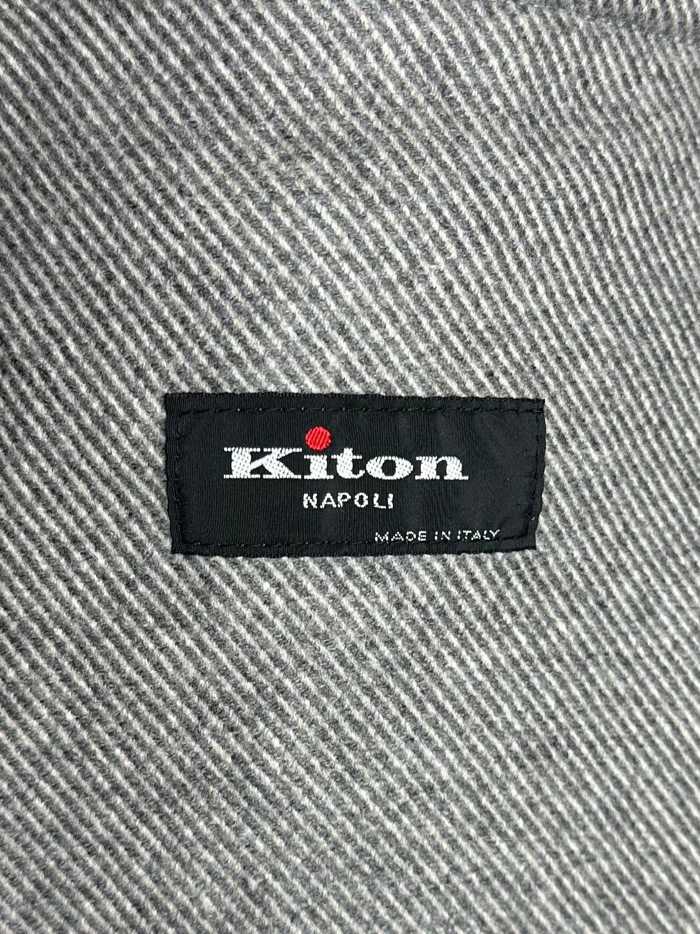 Kiton Vicuña Blend Overcoat