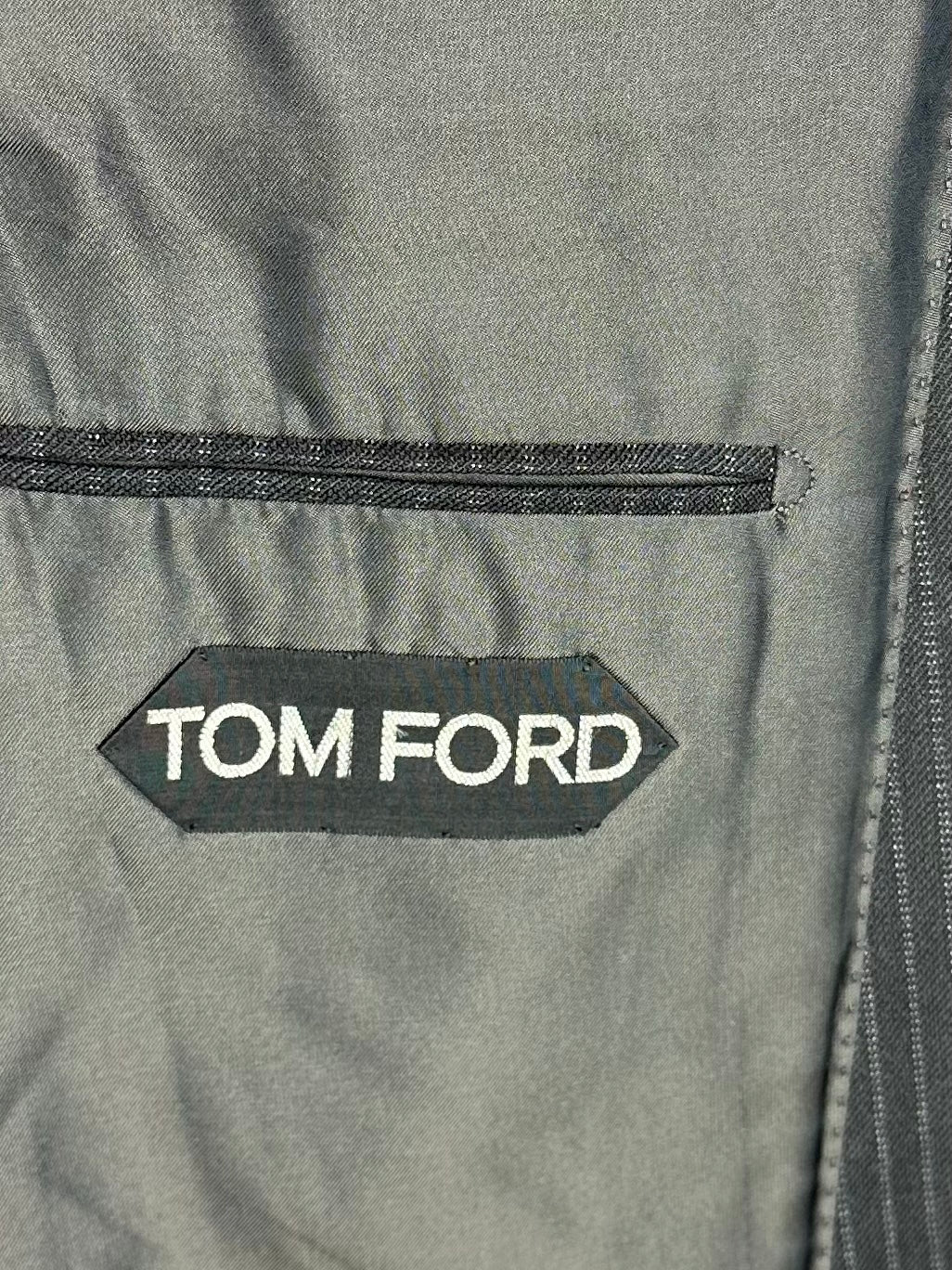 Tom Ford Mohair Blend Pinstripe Suit
