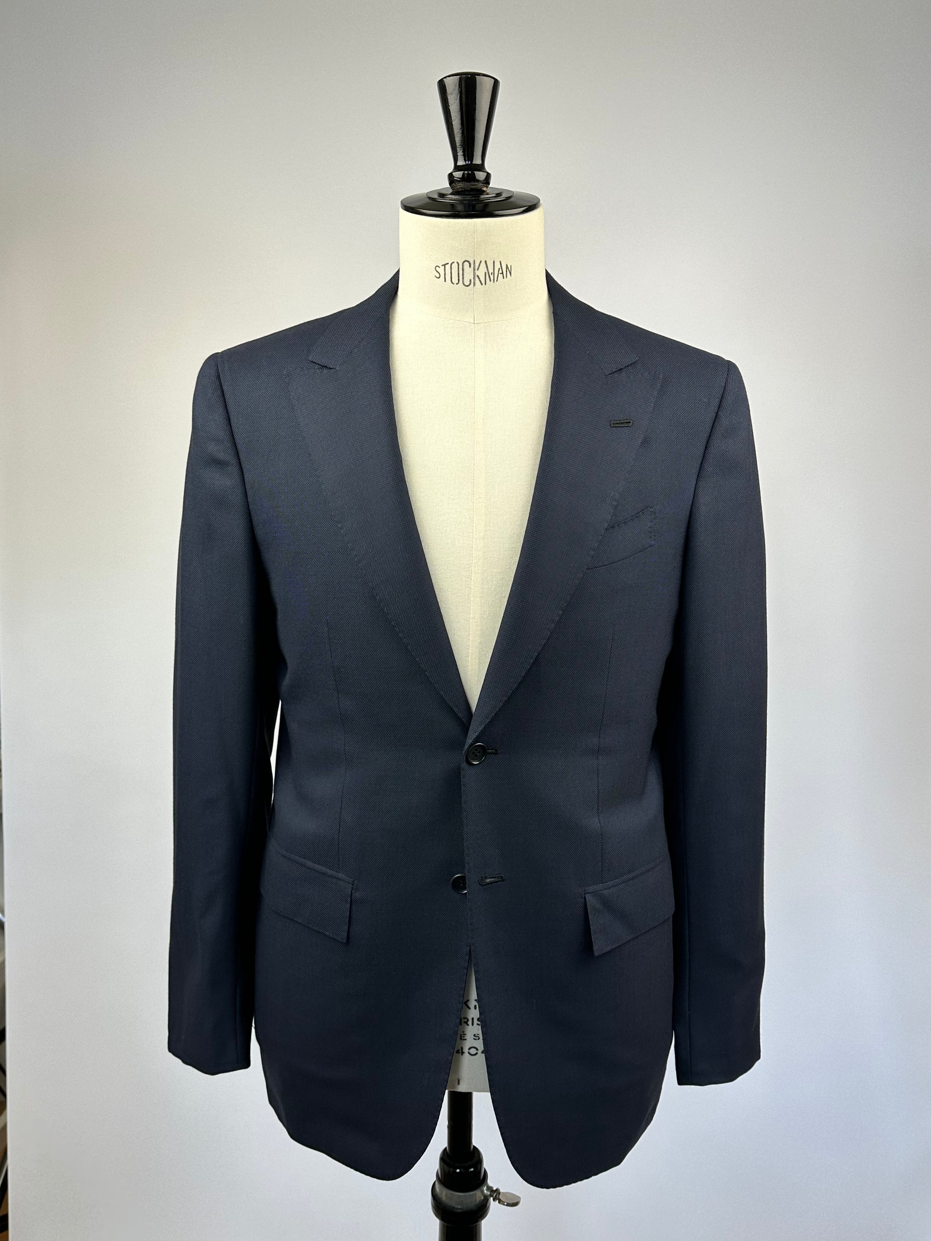 Kiton Navy Birdseye Suit