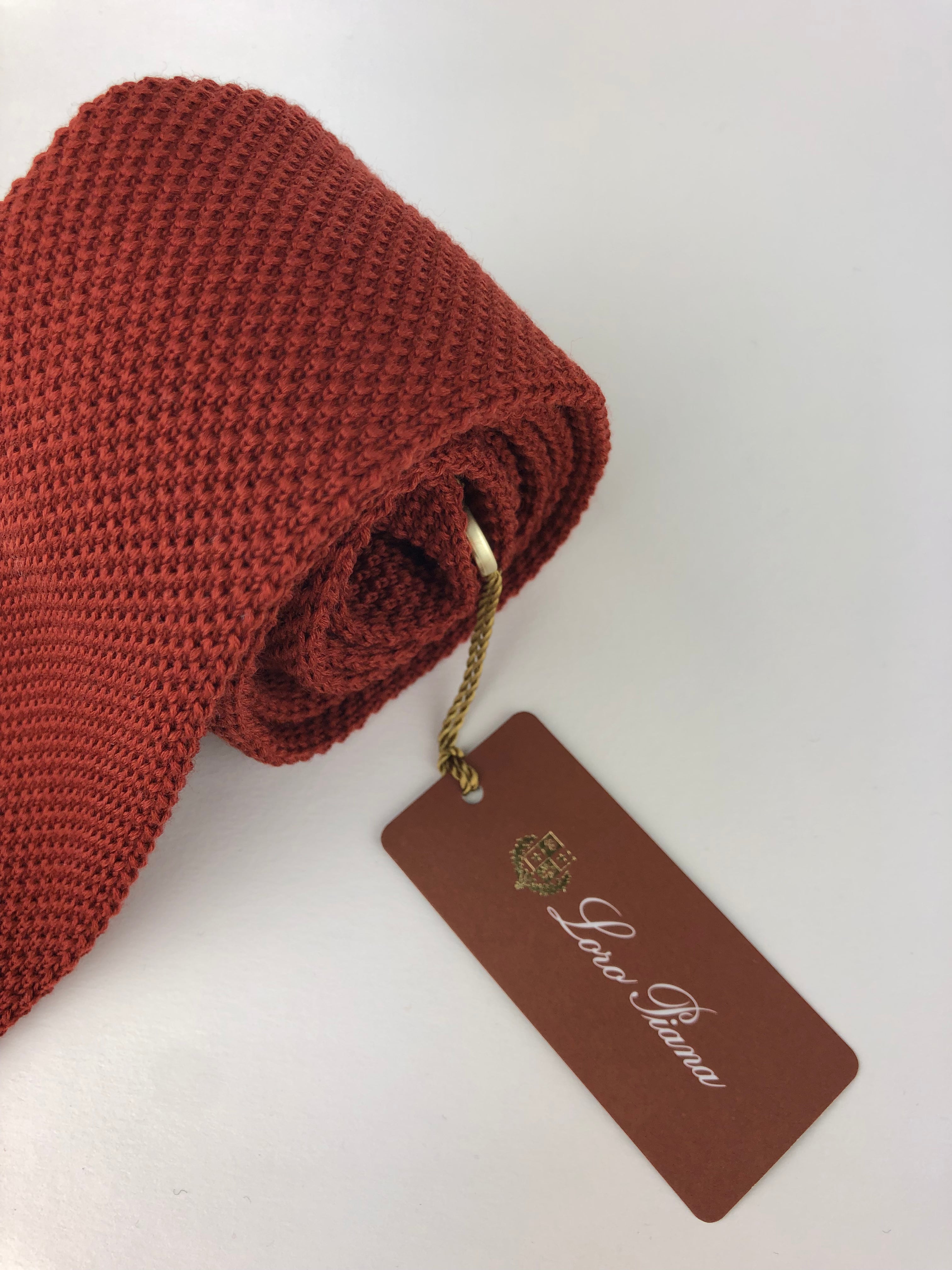 Loro Piana Knitted Wool Tie