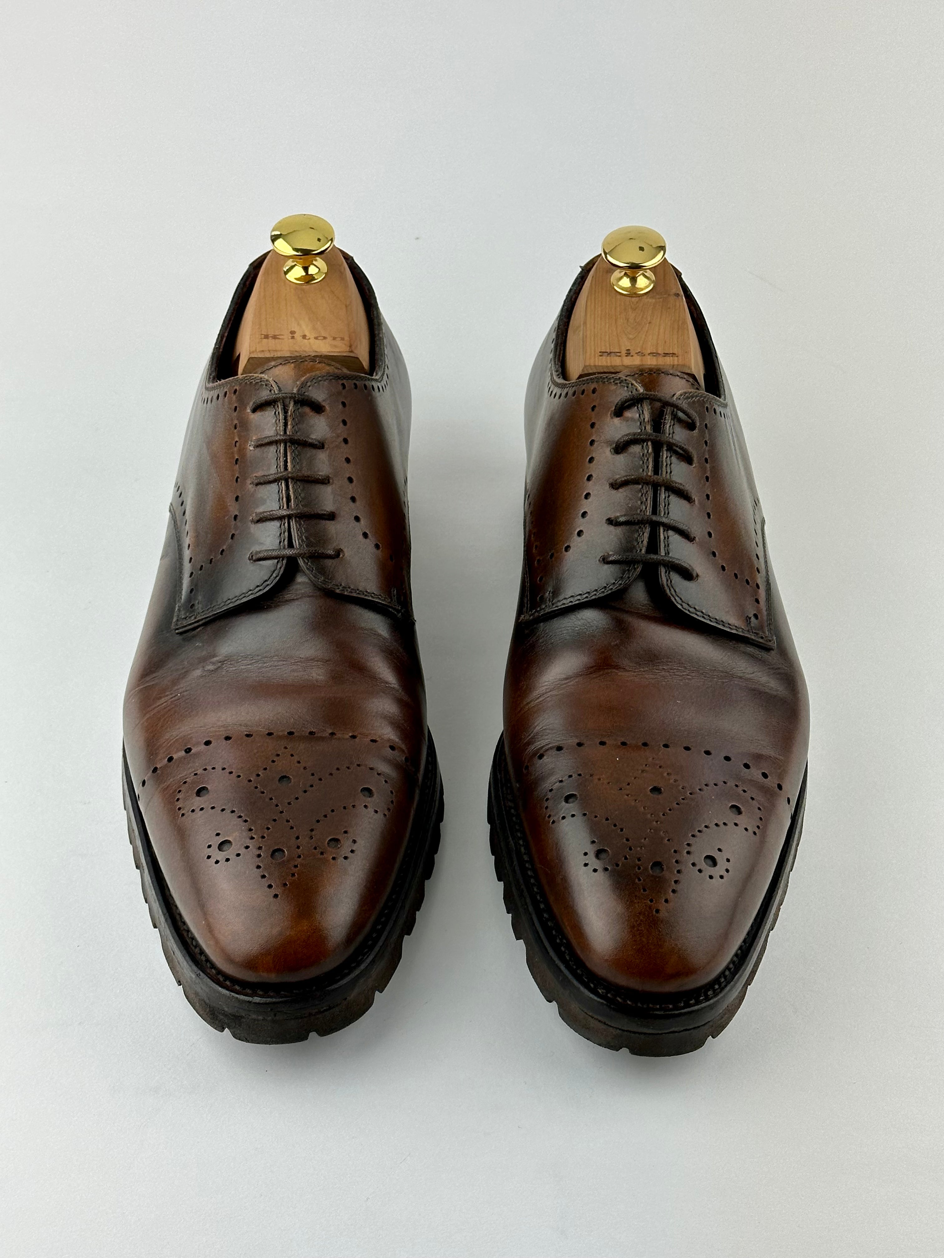 Kiton Urban Commando Derby Shoes