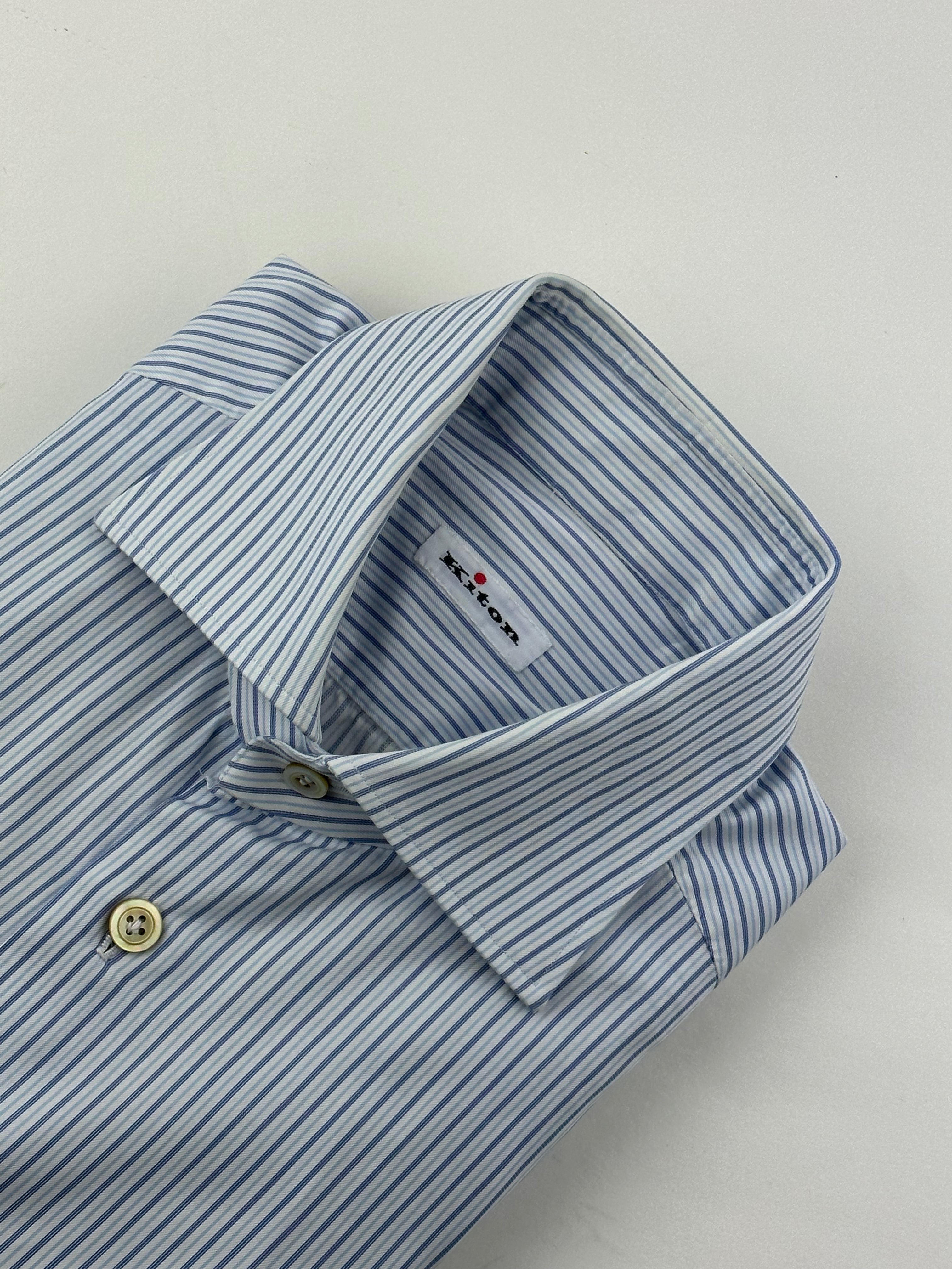 Kiton Bengal Stripe Shirt