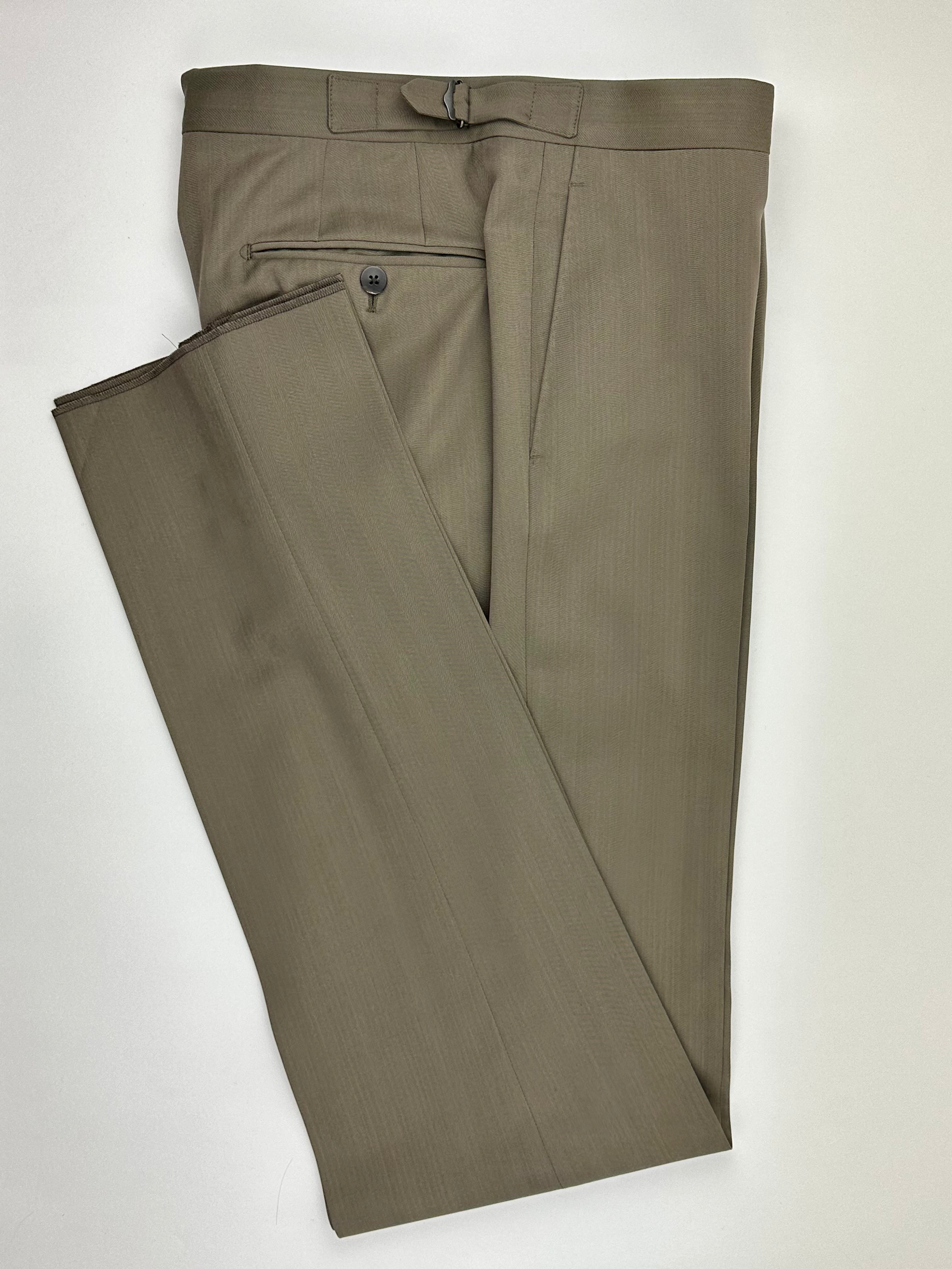 Caruso Olive Green Solaro Suit