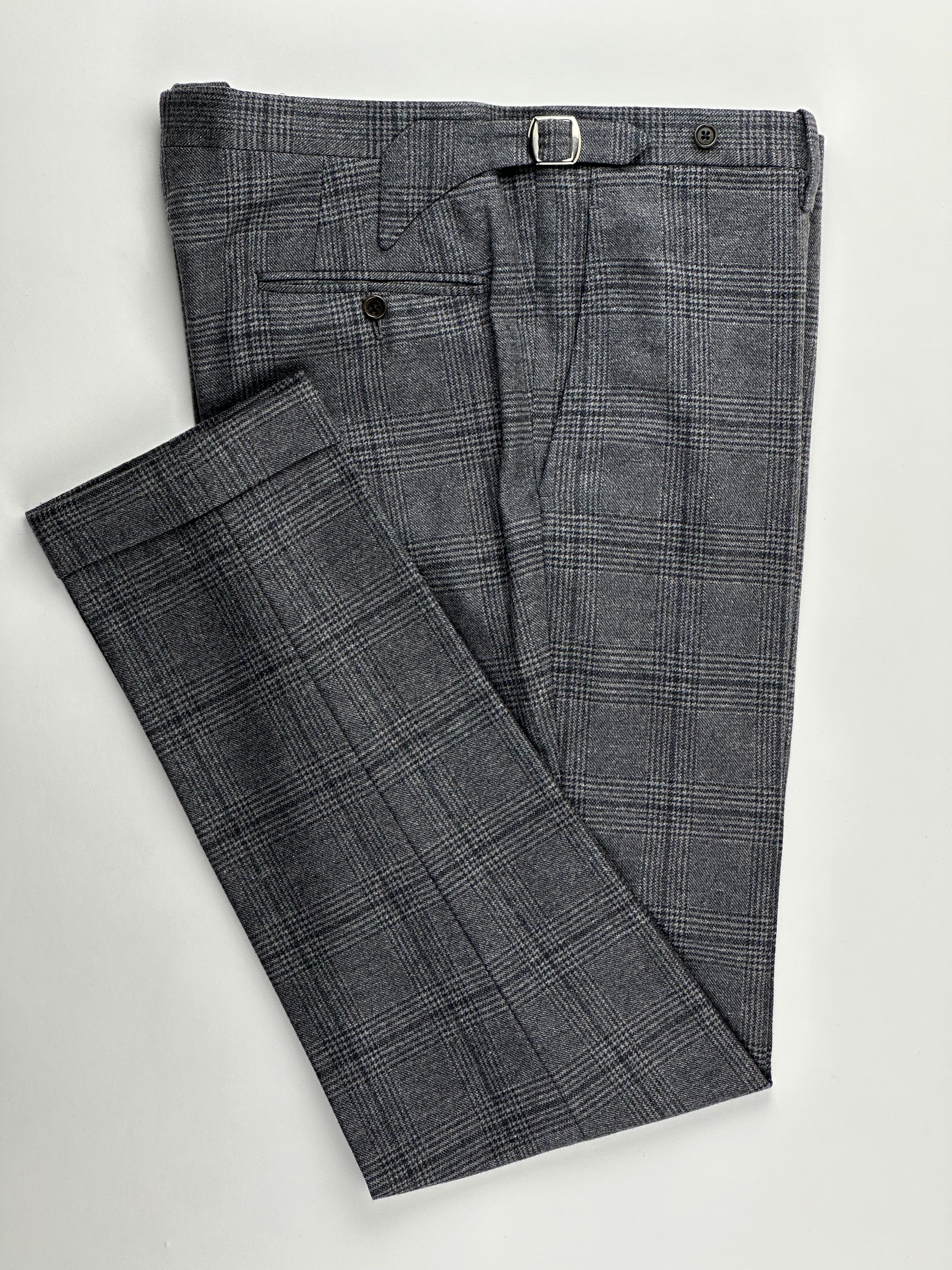 Kiton Three-Piece POW Suit
