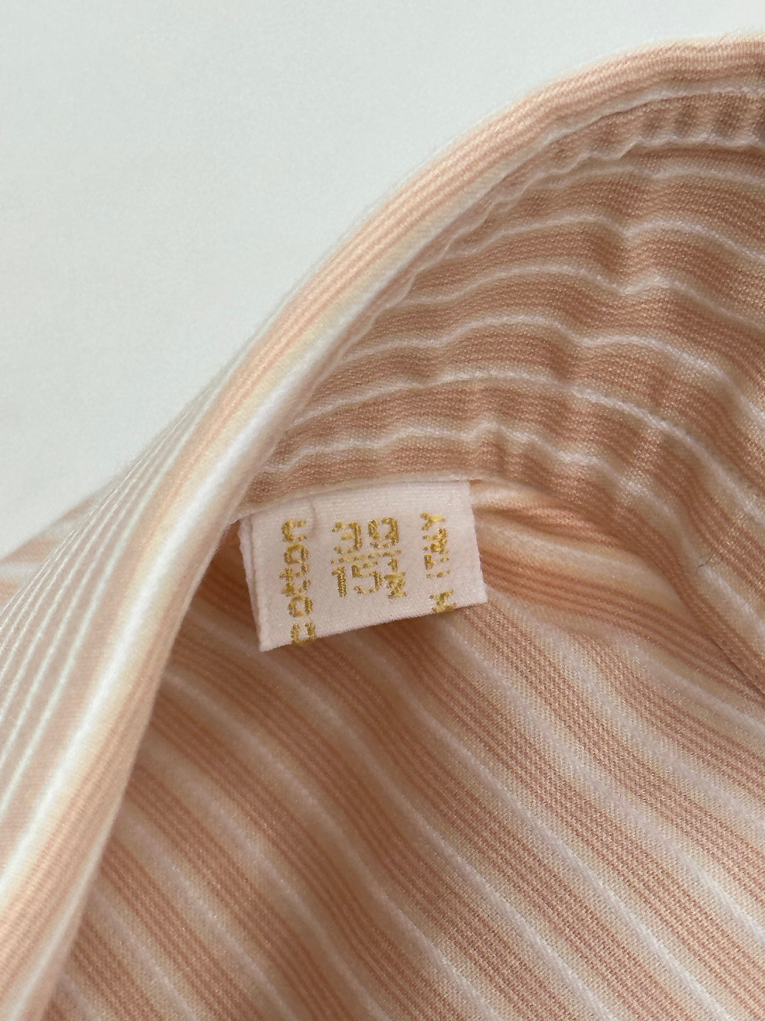 Brioni Salmon-Pink Stripe Shirt