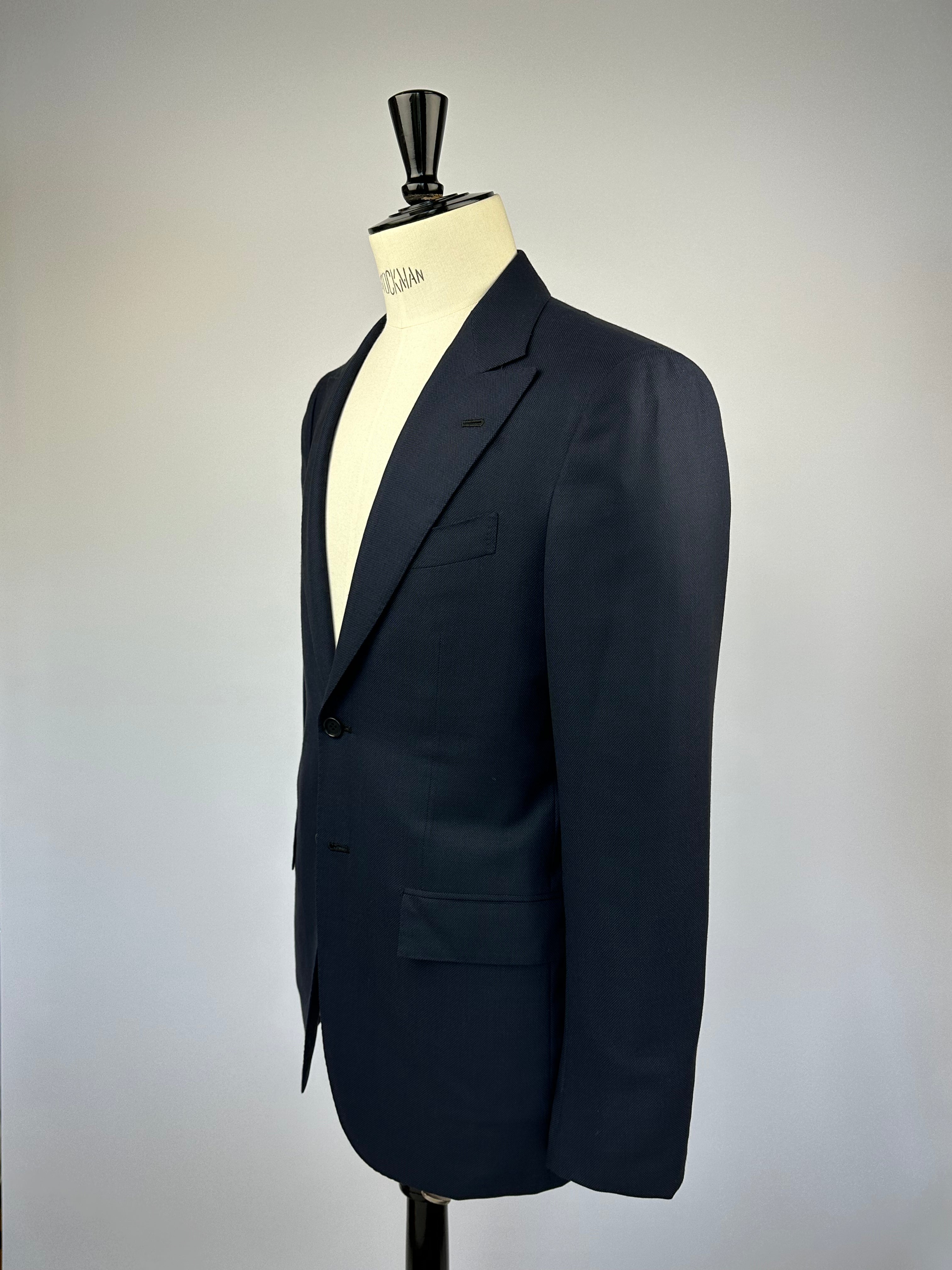 Kiton Navy Birdseye Suit