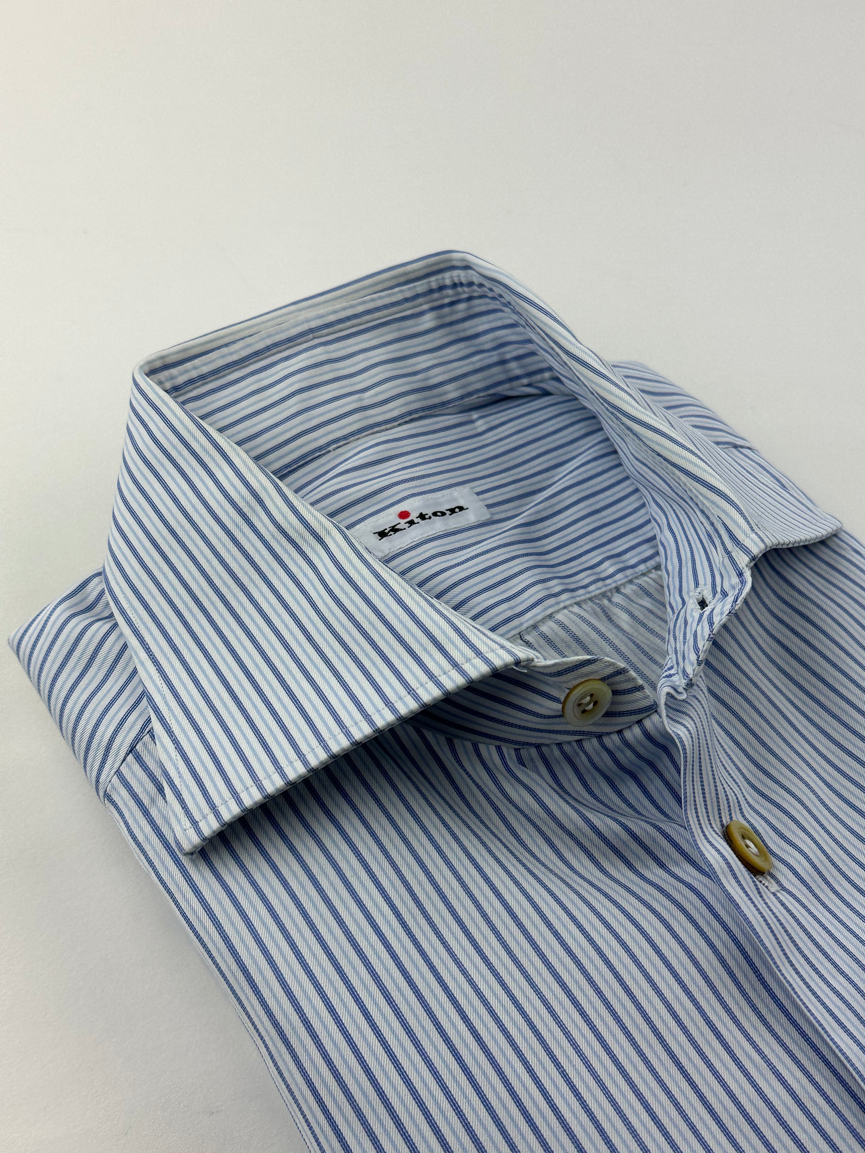Kiton Bengal Stripe Shirt