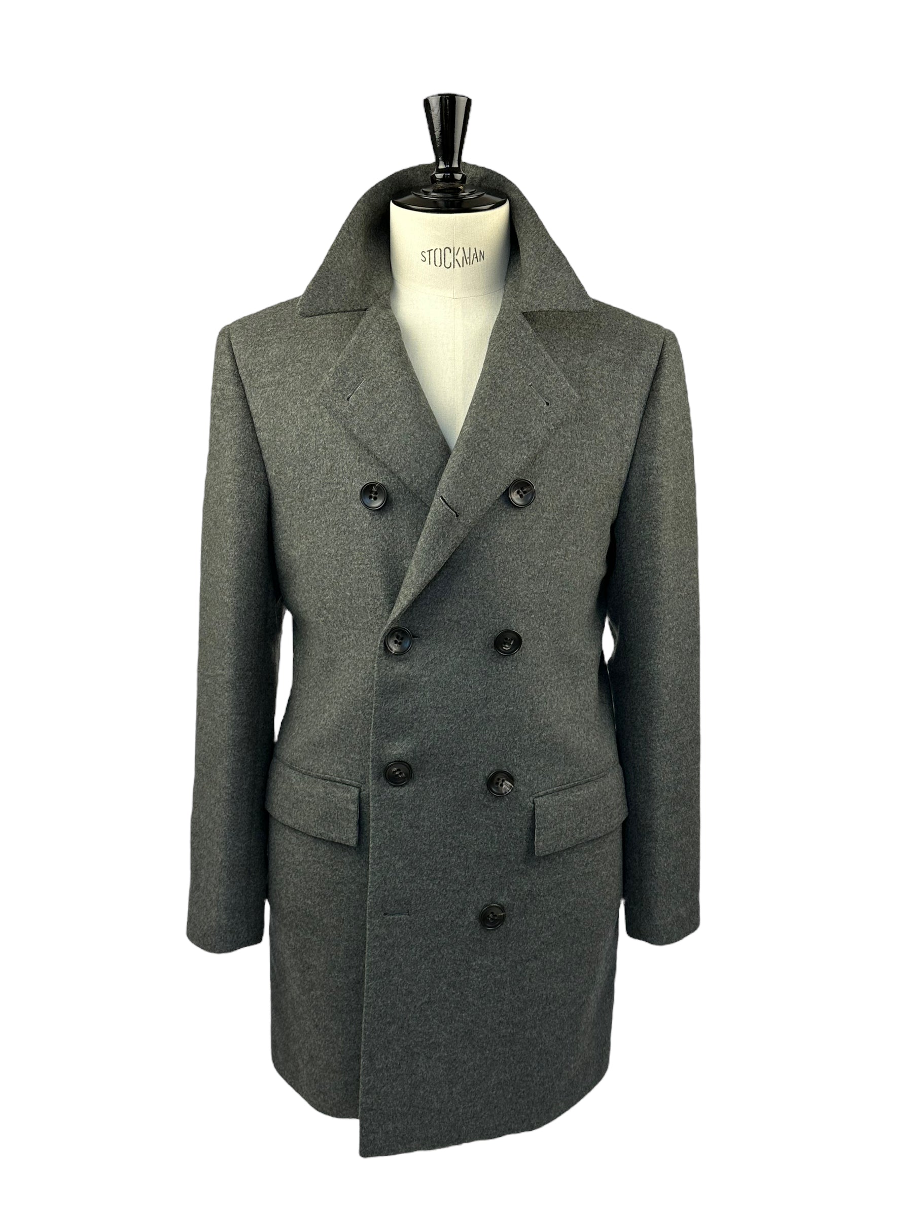 Kiton Cashmere Double Breasted Overcoat
