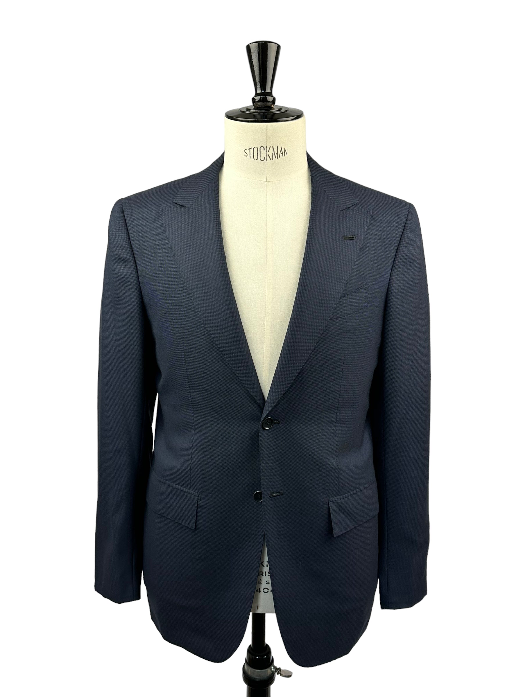 Kiton Navy Birdseye Suit