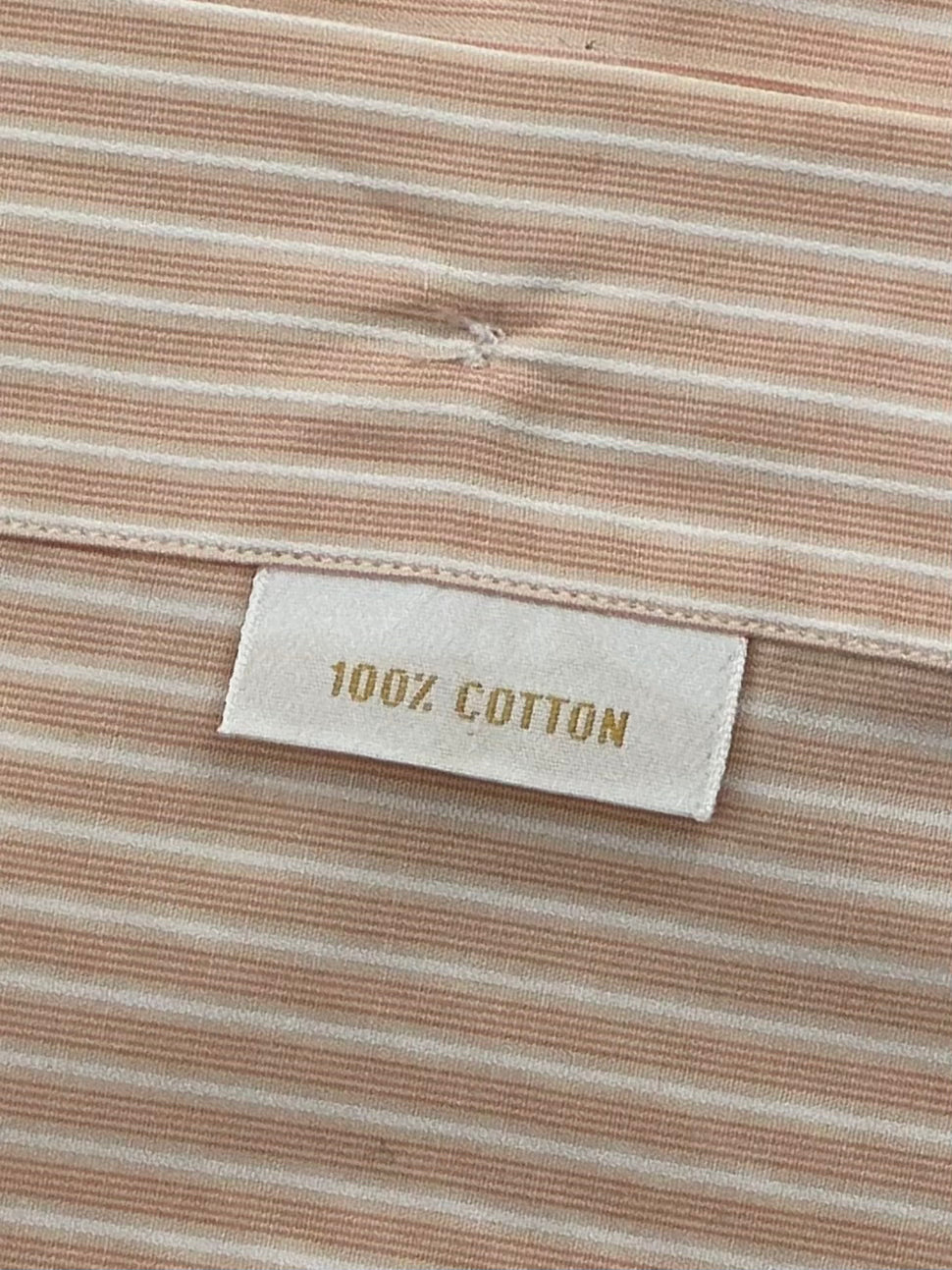 Brioni Salmon-Pink Stripe Shirt