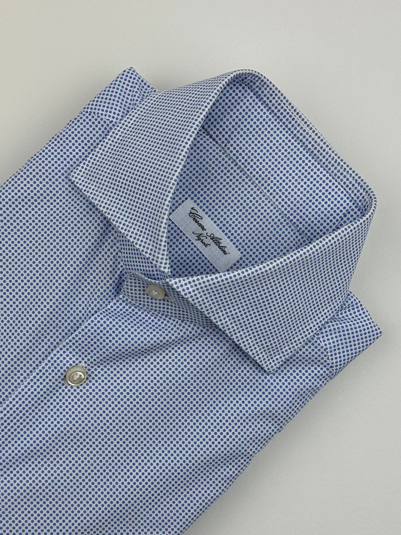 Cesare Attolini Polka Dot Shirt