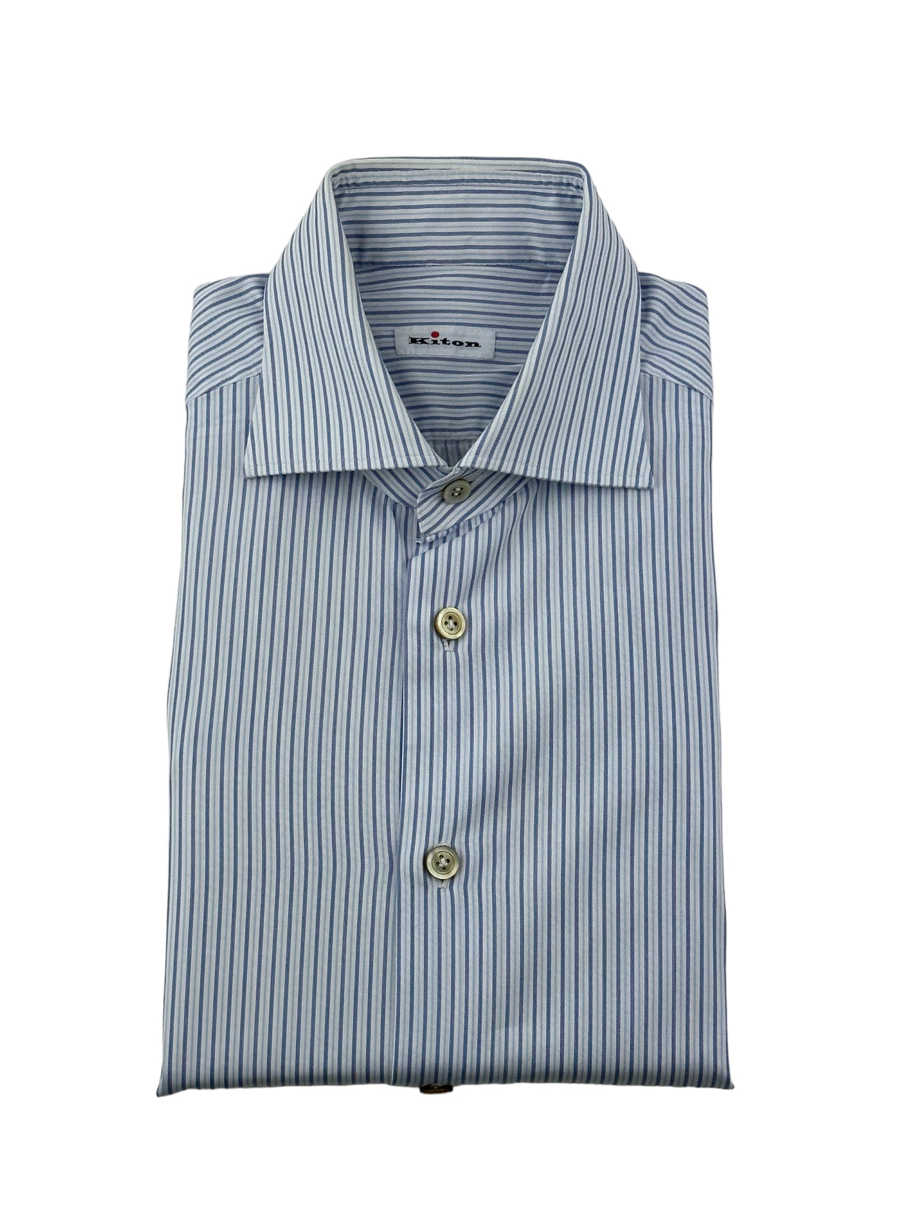 Kiton Bengal Stripe Shirt