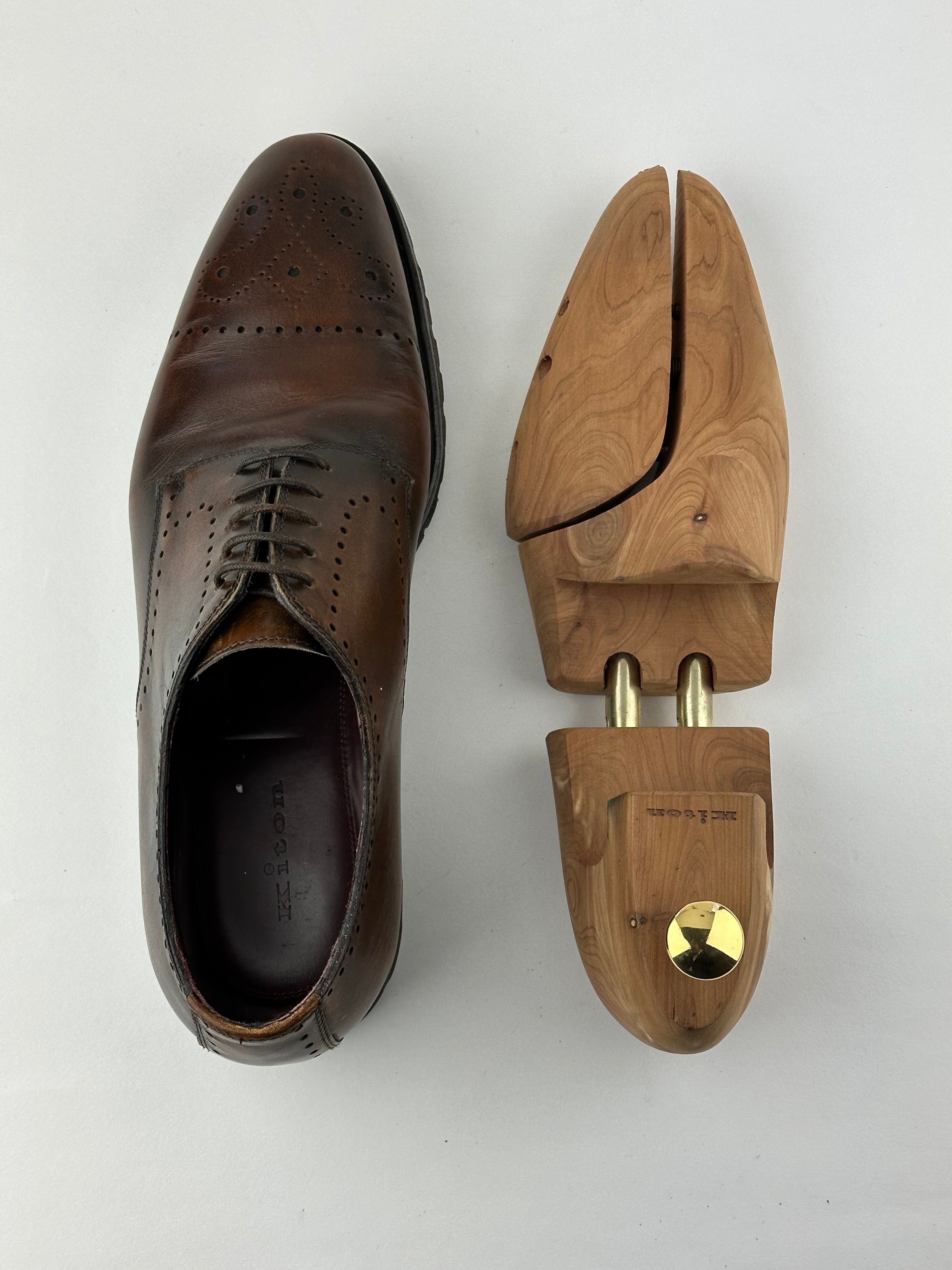 Kiton Urban Commando Derby Shoes