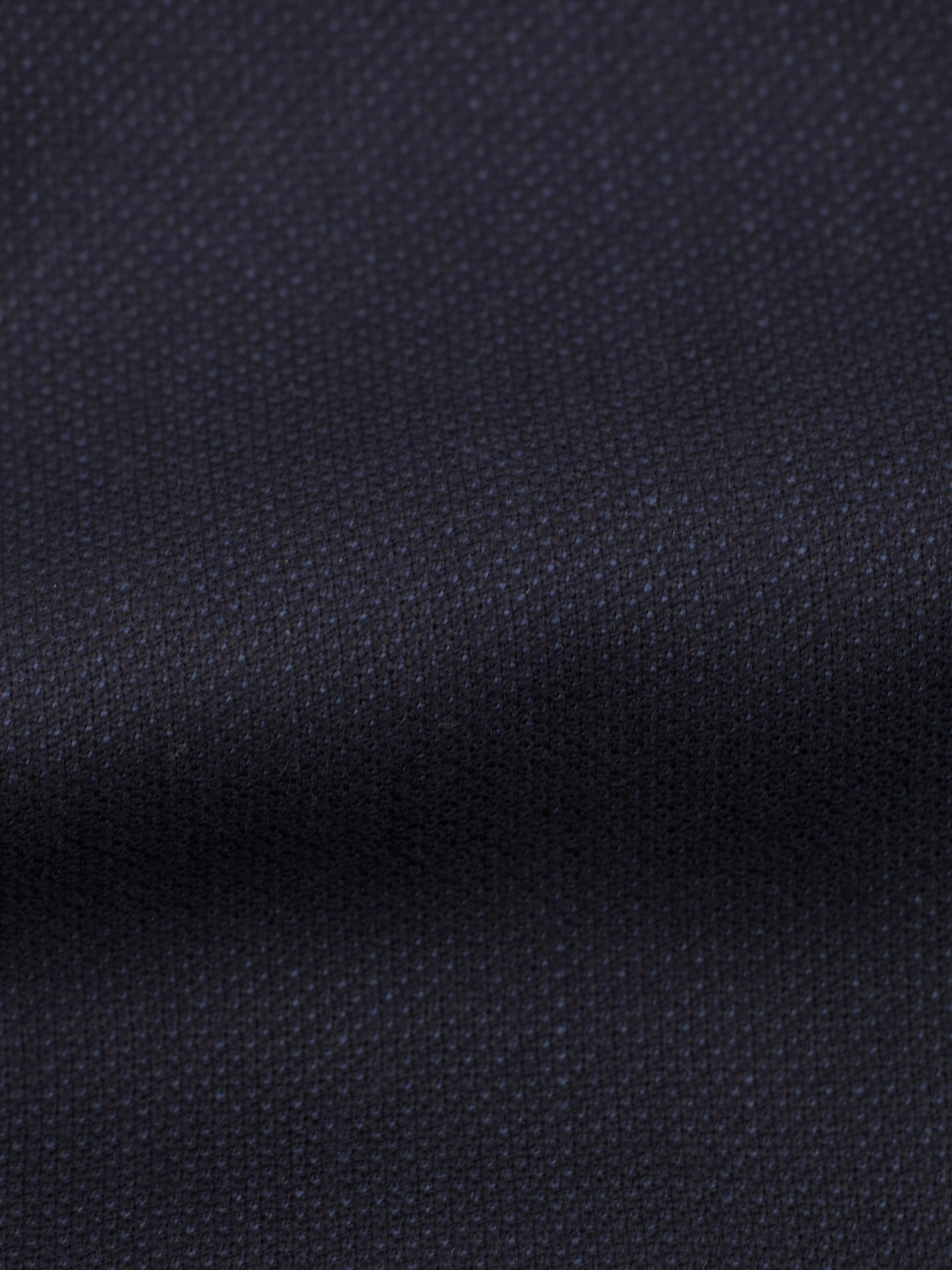 Canali Navy Fine Wool Birdseye Trousers