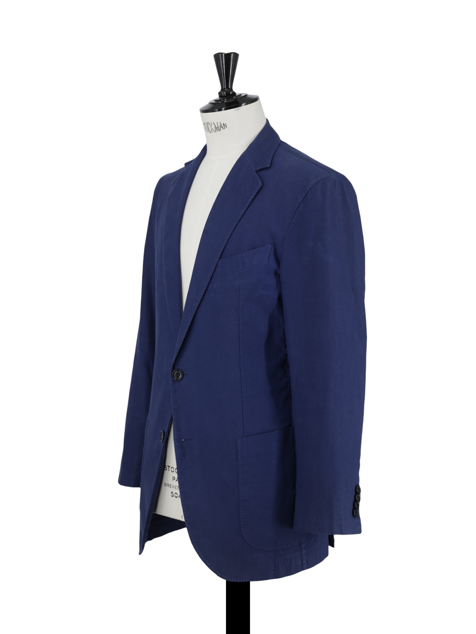 Ermenegildo Zegna Blue Pure-Cotton Twill Summer Jacket