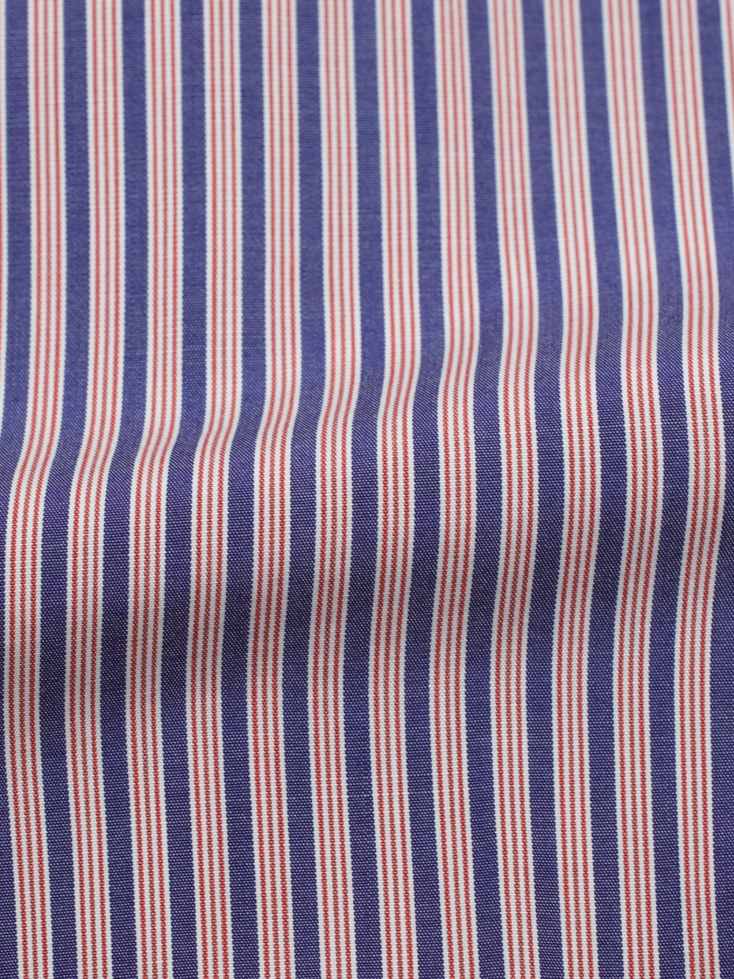 Kiton Pink & Purple Cotton Multi-Stripe Shirt