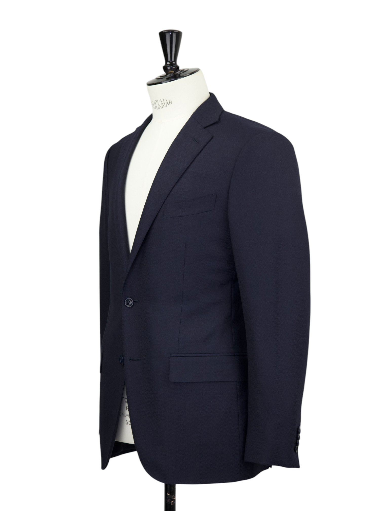 Ermenegildo Zegna Navy Wool "10 Pockets" Zig-Zag Jacket