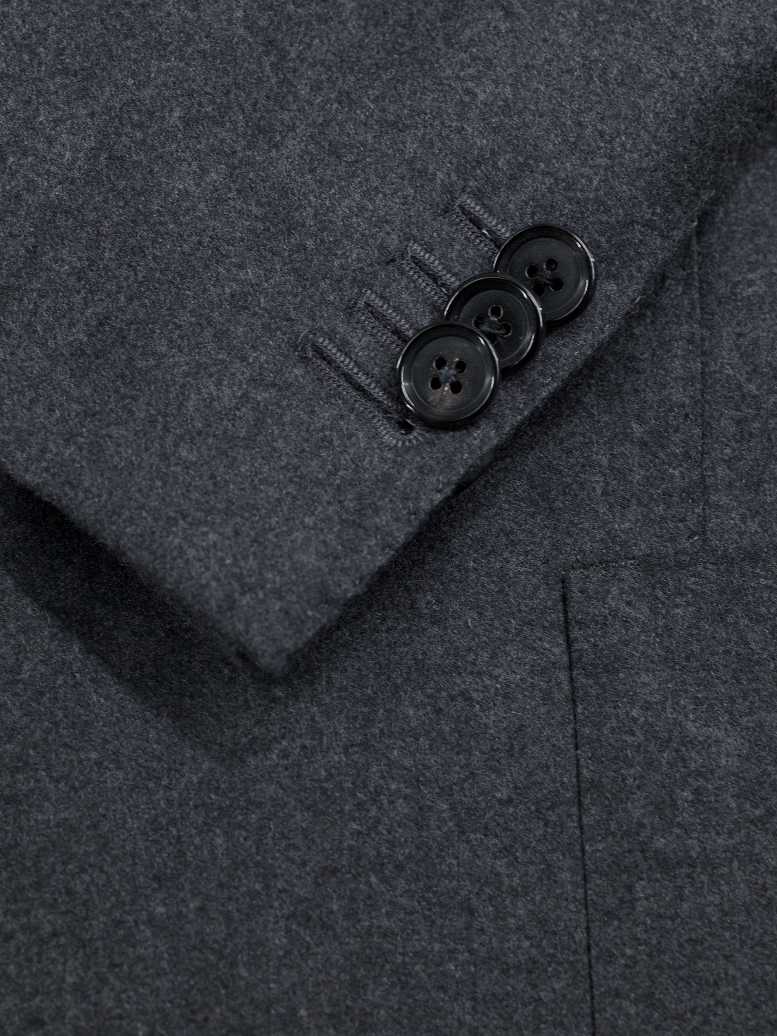 Caruso Grey Super 150's Wool-Flannel Jacket