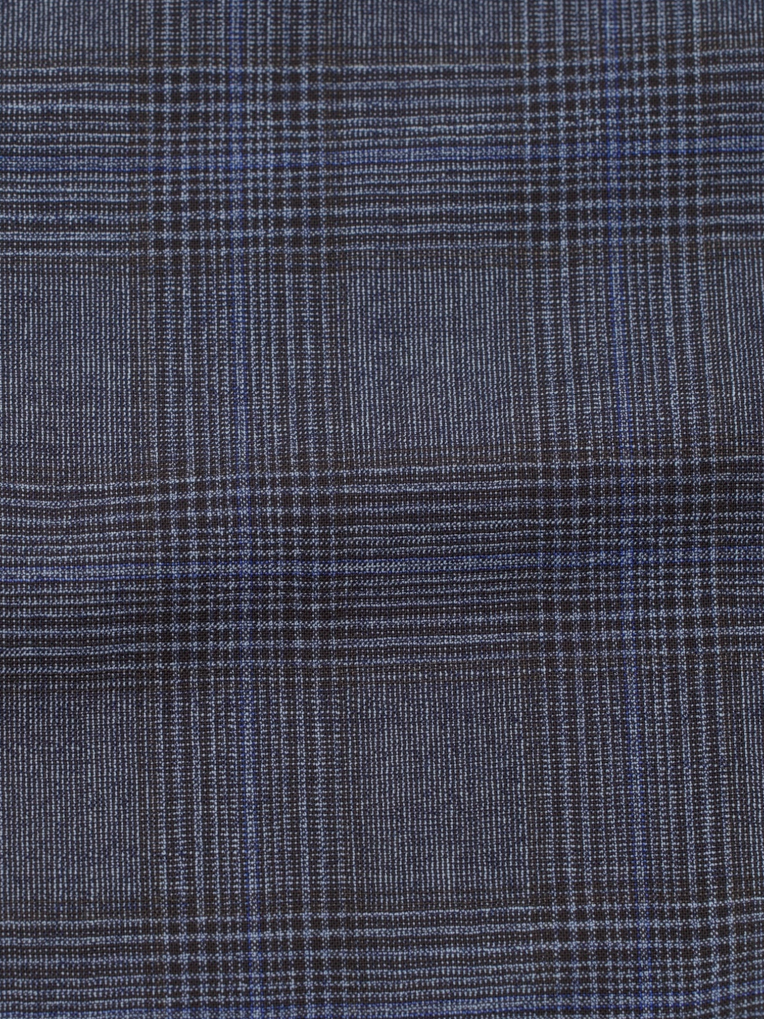 Cesare Attolini Steel Grey Double Breasted Super 150's Wool Glenplaid Jacket