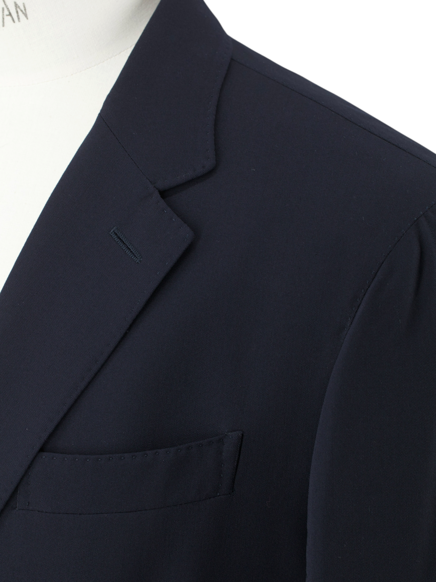 Ermenegildo Zegna Black Trofeo-Wool Unlined "Travel" Jacket