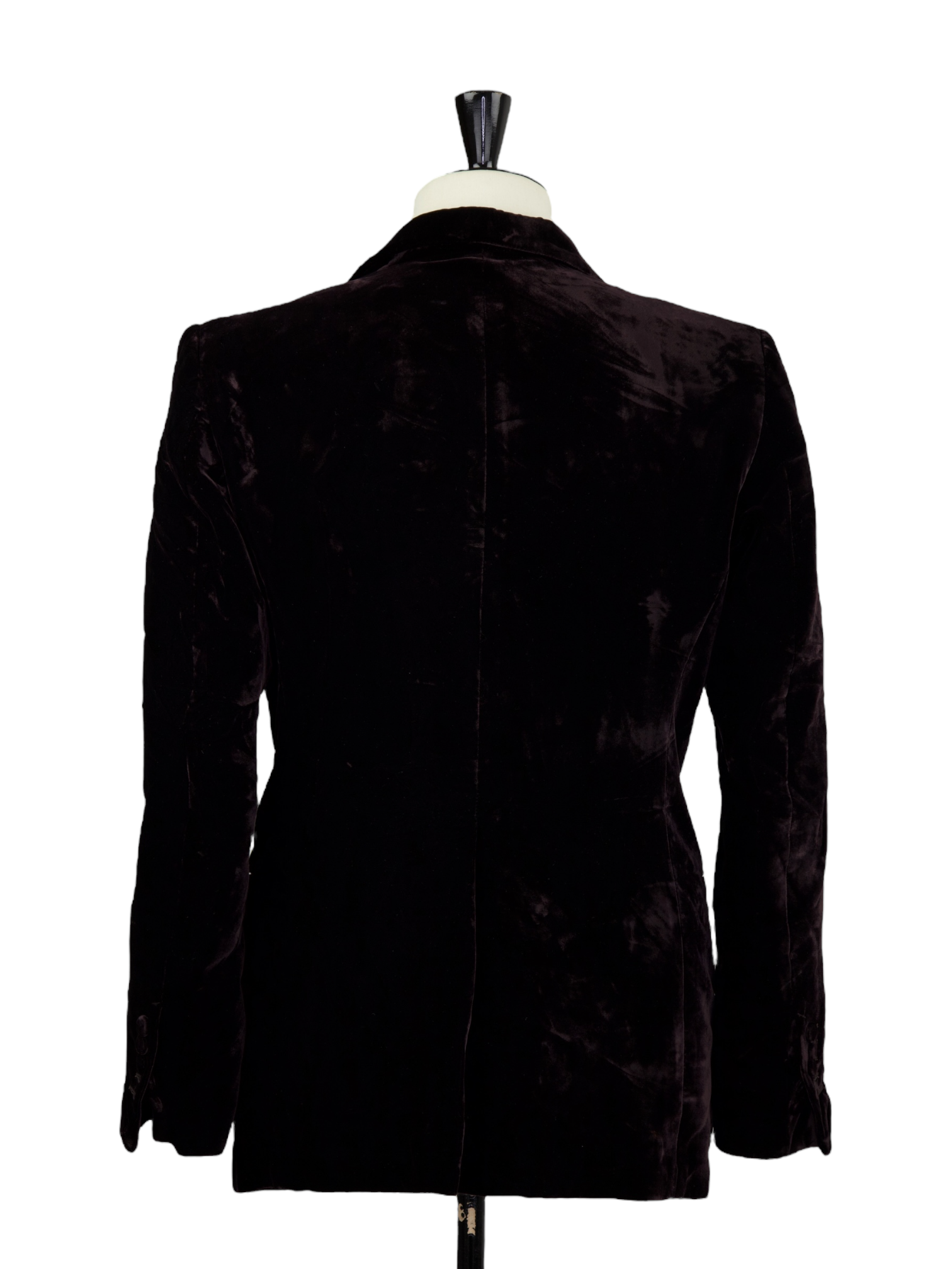 Tom Ford Aubergine Viscose-Blend Velvet Wetherby Jacket