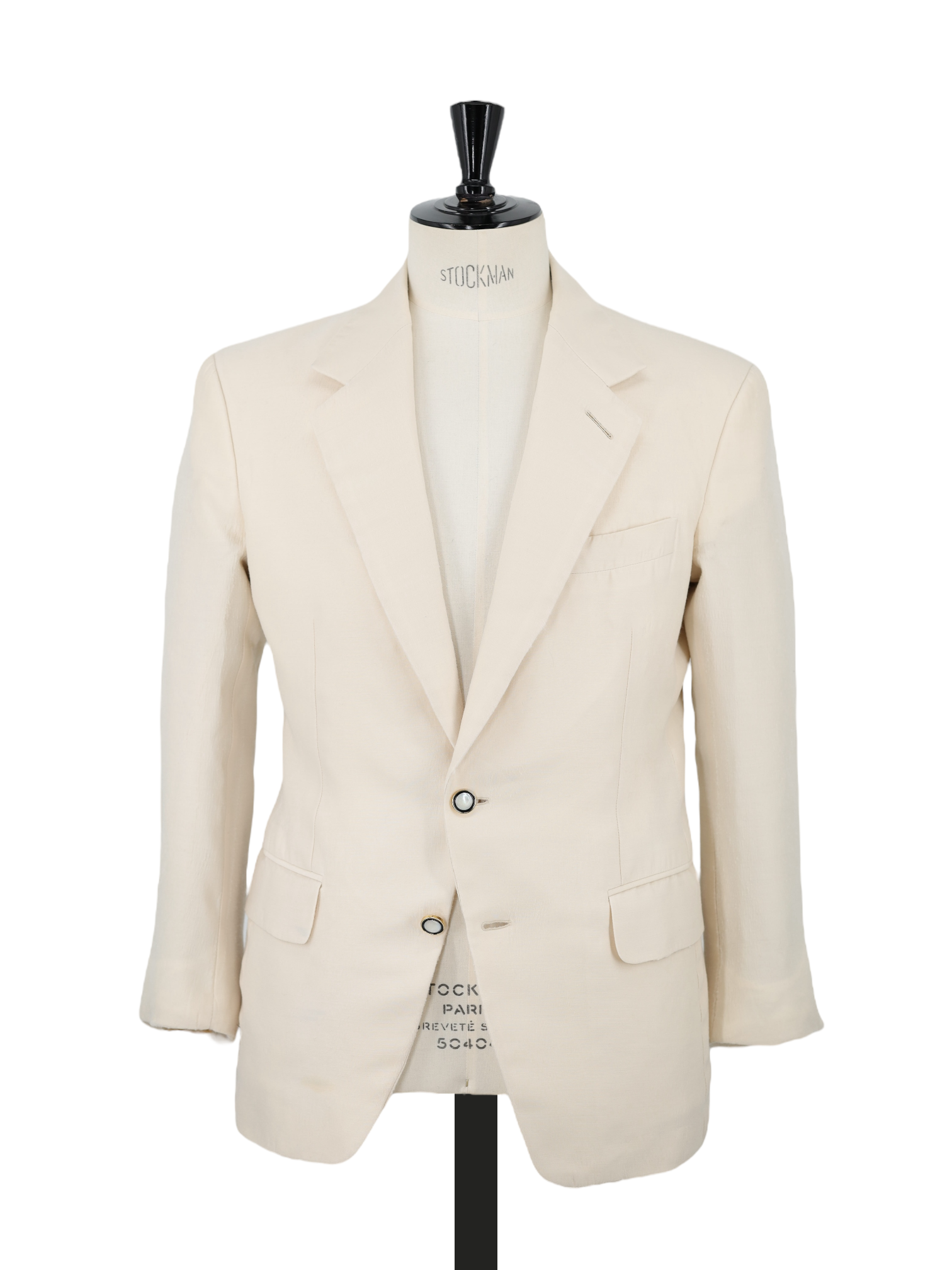 Tom Ford White Wool & Silk Summer "Cooper" Jacket