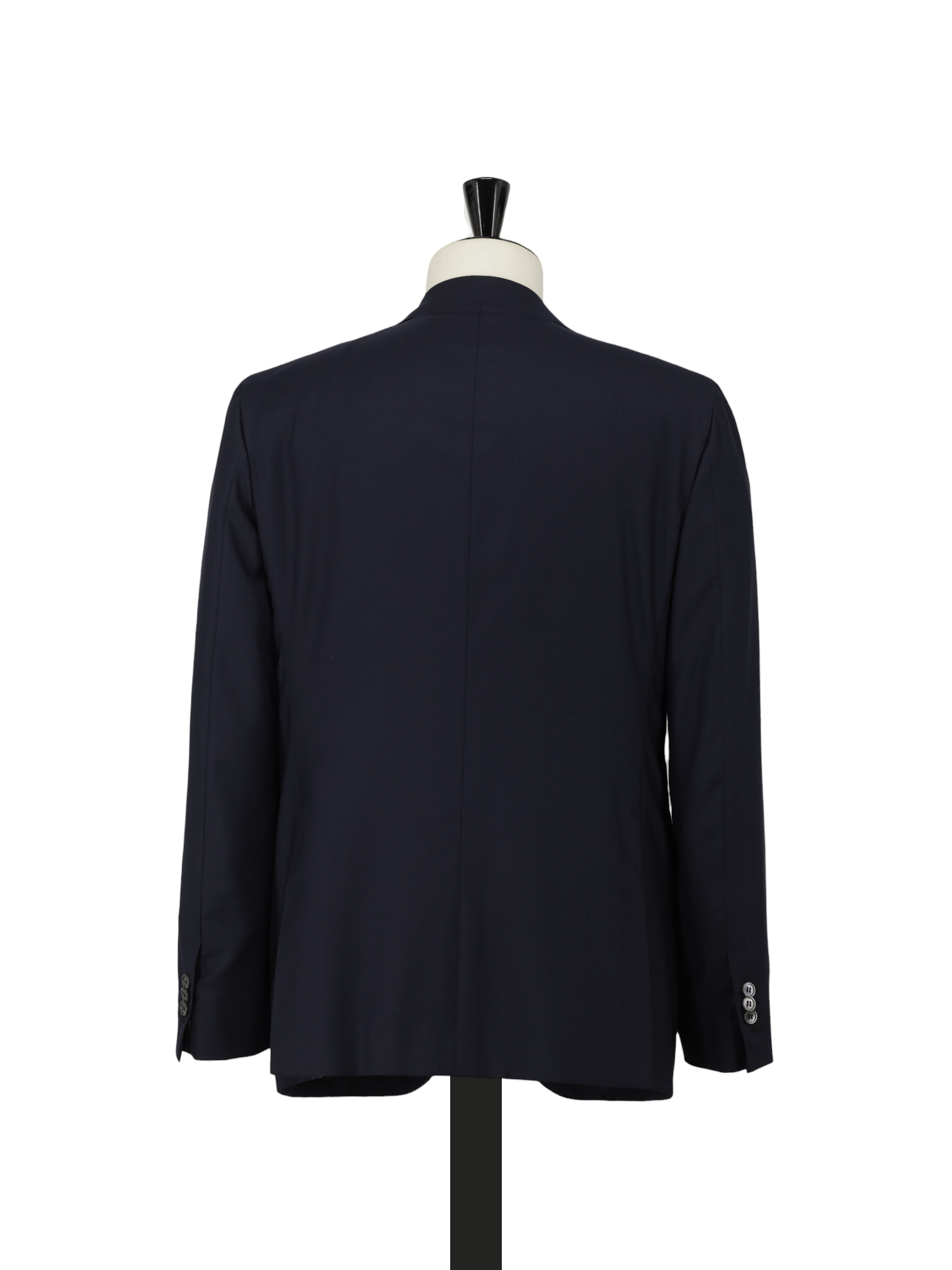 Kiton Navy "Diamante Blue" Wool Plain Suit