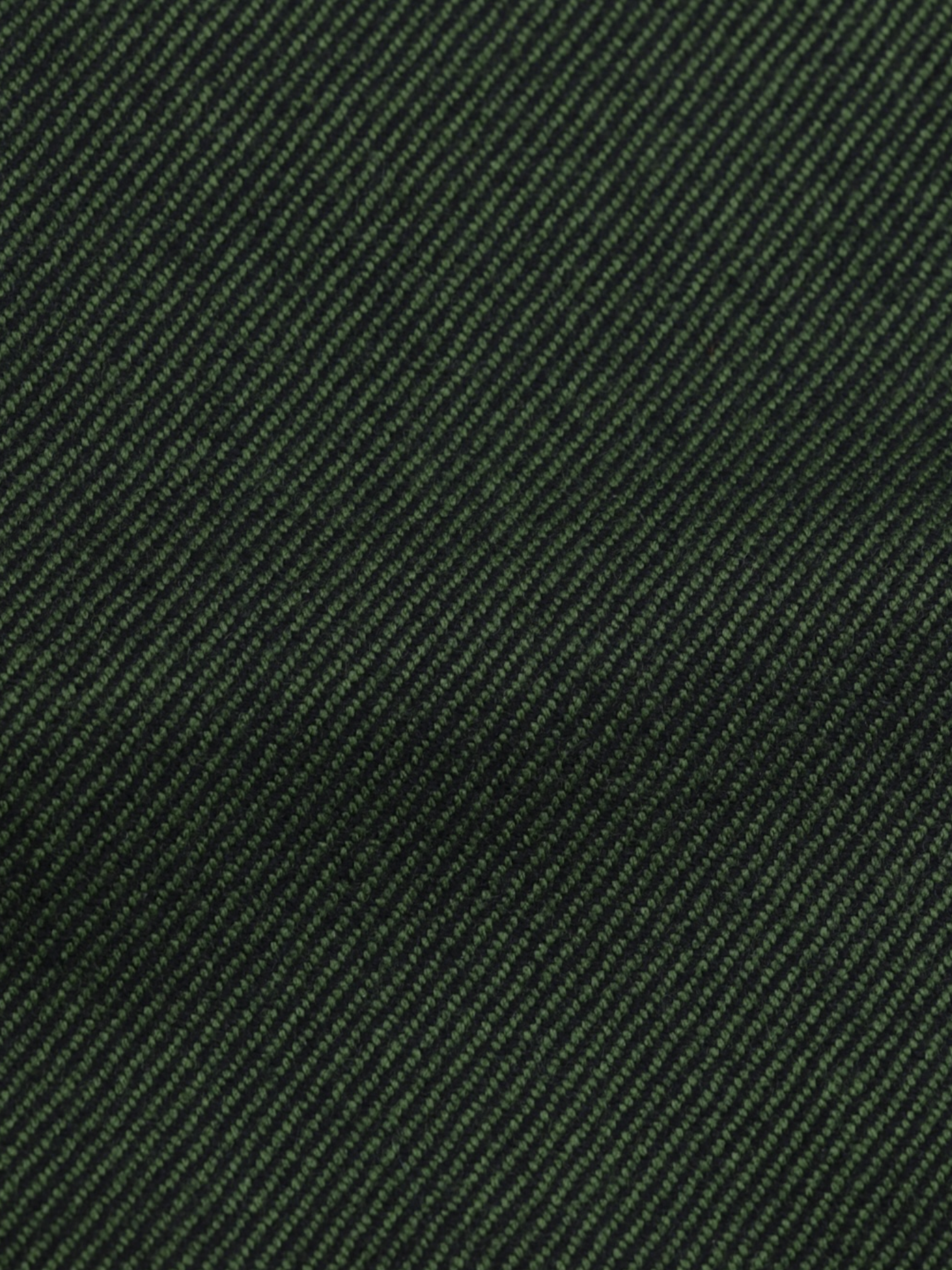 Isaia Forest Green Vintage Wool Twill Jacket