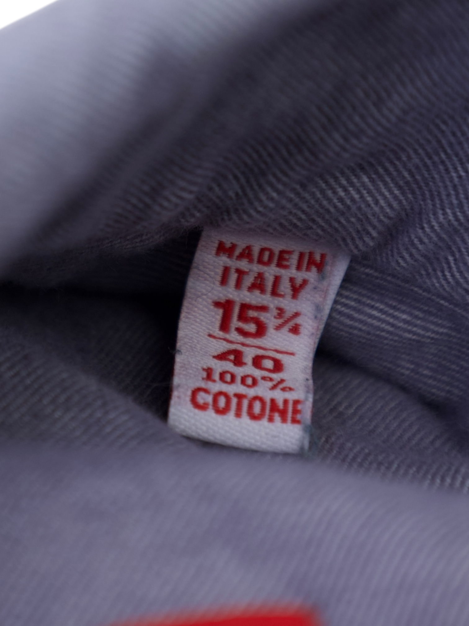 Isaia Grey Cotton Flannel Winter Shirt