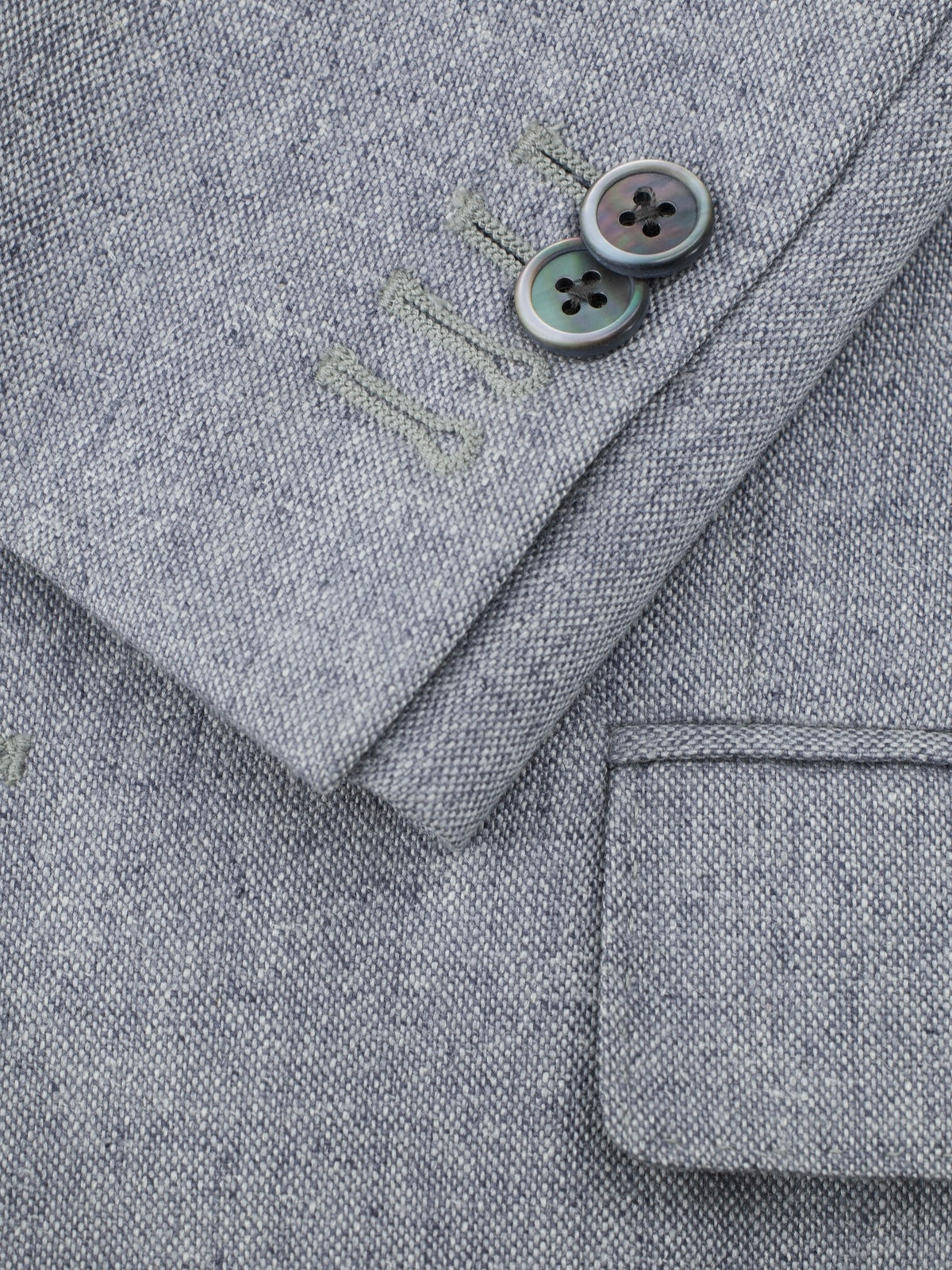 Corneliani Grey Pure Silk & Suede-Front Vespa Jacket
