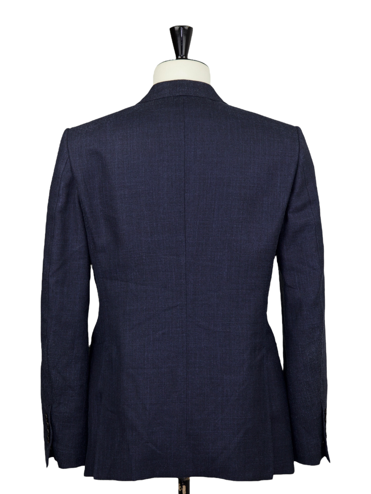 Tom Ford Dark Blue Wool, Linen & Silk Shelton Jacket