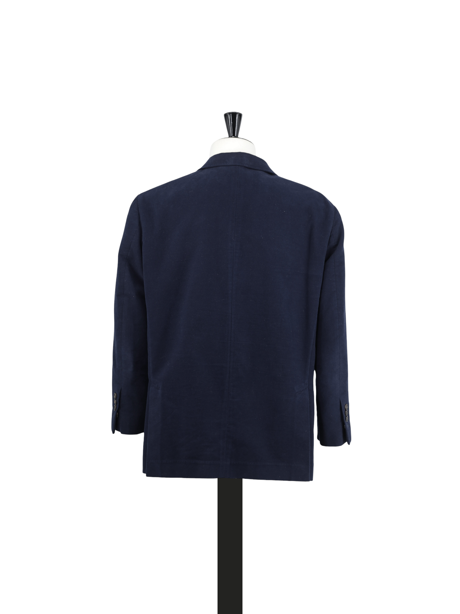 Brunello Cucinelli Navy Brushed-Wool Jacket
