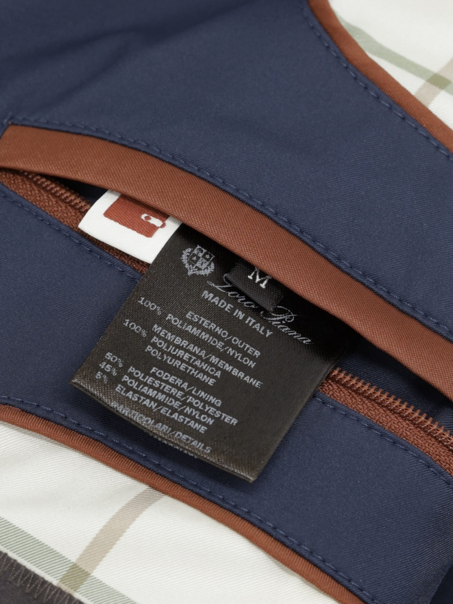 Loro Piana Navy Silky-Microfibre Storm System® Sebring Coat