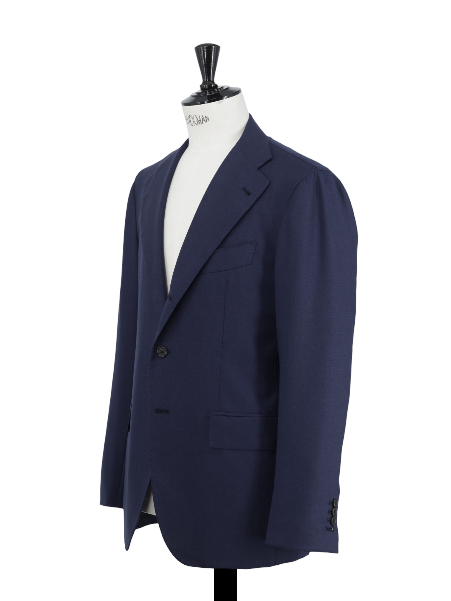 Orazio Luciano Navy Wool Timeless Plain-Weave Suit