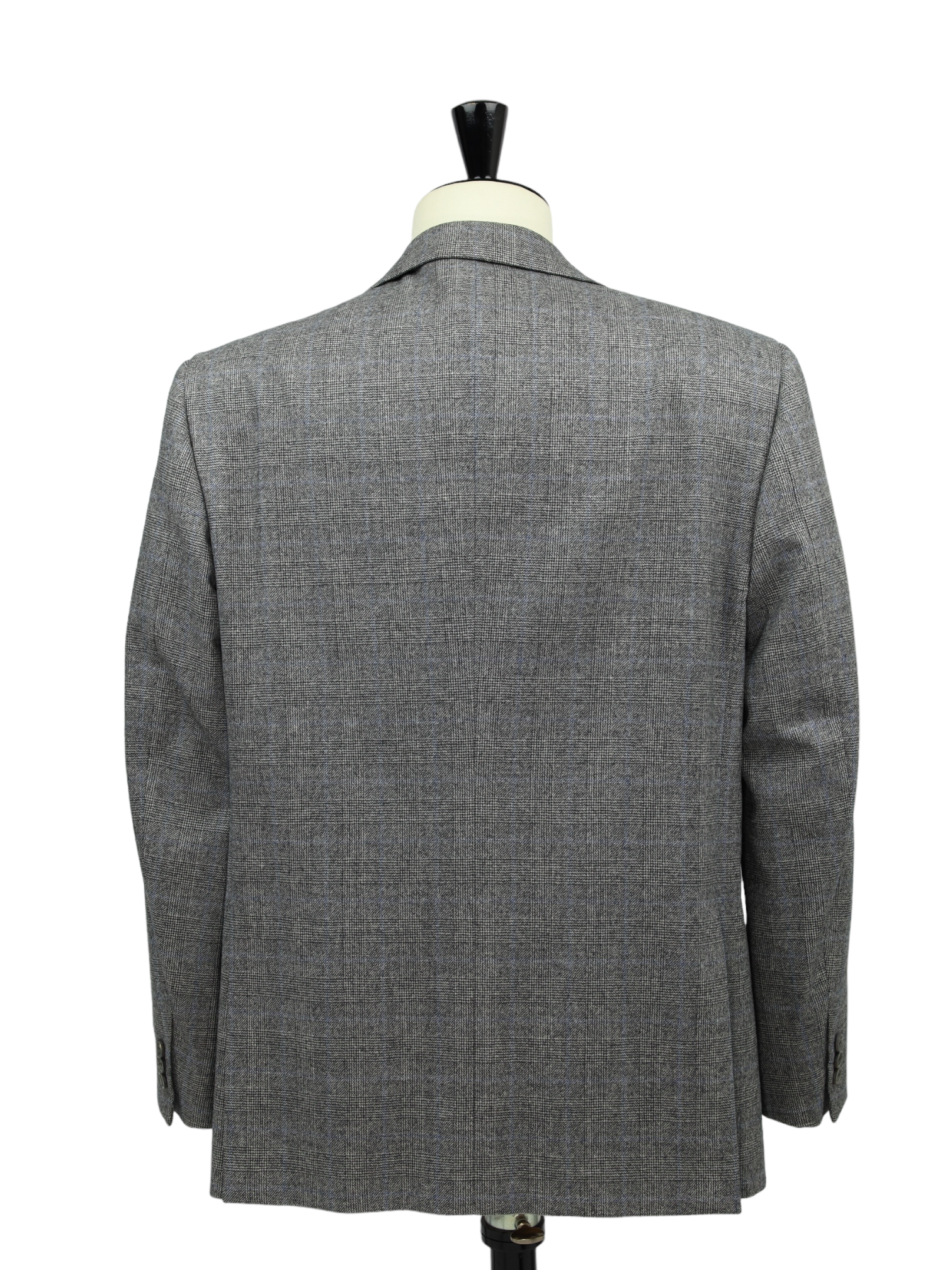 Brioni Grey Prince of Wales Check Flannel Nomentano Suit