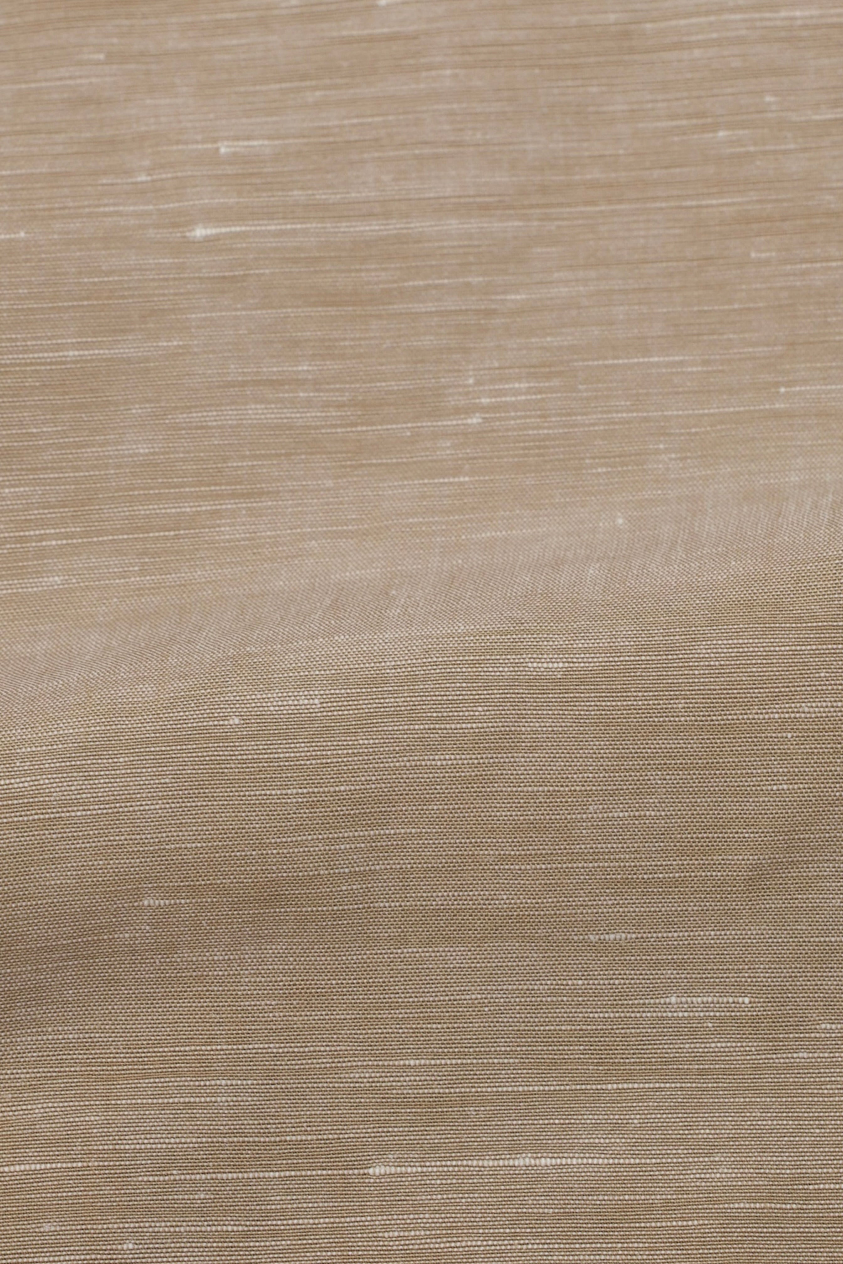 Cesare Attolini Light Brown Linen & Cotton Melange Shirt